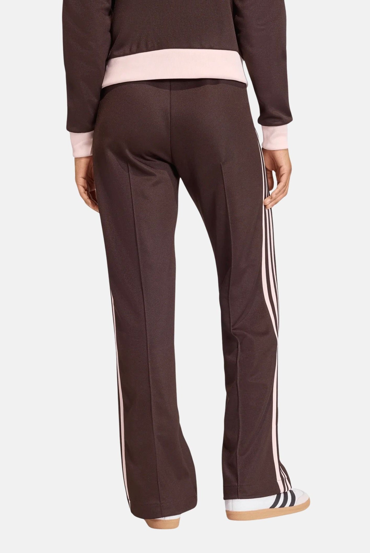 ADIDAS ORIGINALS Pantalone sportivo Classic marrone e rosa da donna KD3749 . ADIDAS ORIGINALS