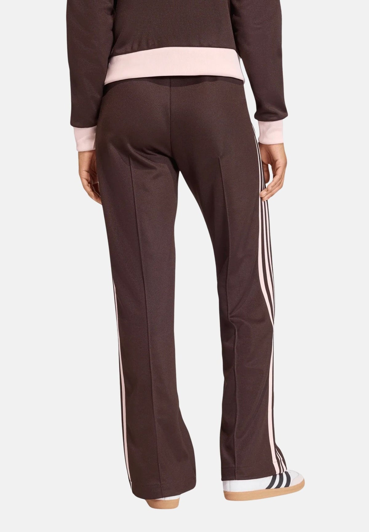 ADIDAS ORIGINALS Pantalone sportivo CLASSIC TRACK PANTS marrone e rosa da donna KD3749 . ADIDAS ORIGINALS