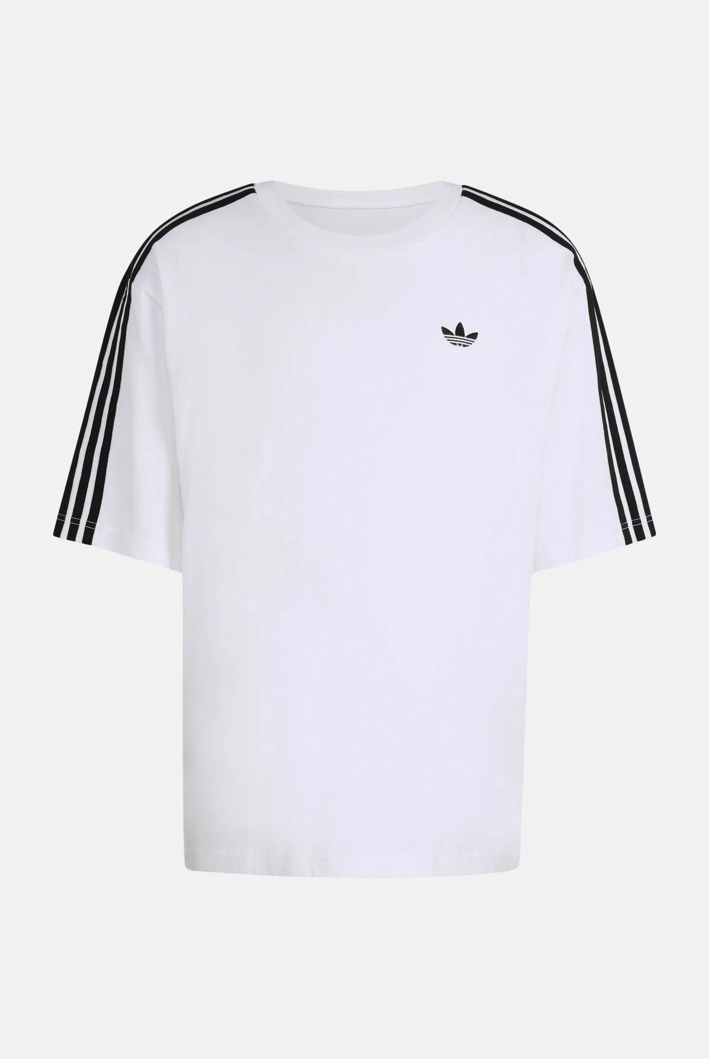 ADIDAS ORIGINALS T-shirt ADICOLOR bianca da uomo con iconiche 3-stripes <BR/> KD4096 . ADIDAS ORIGINALS