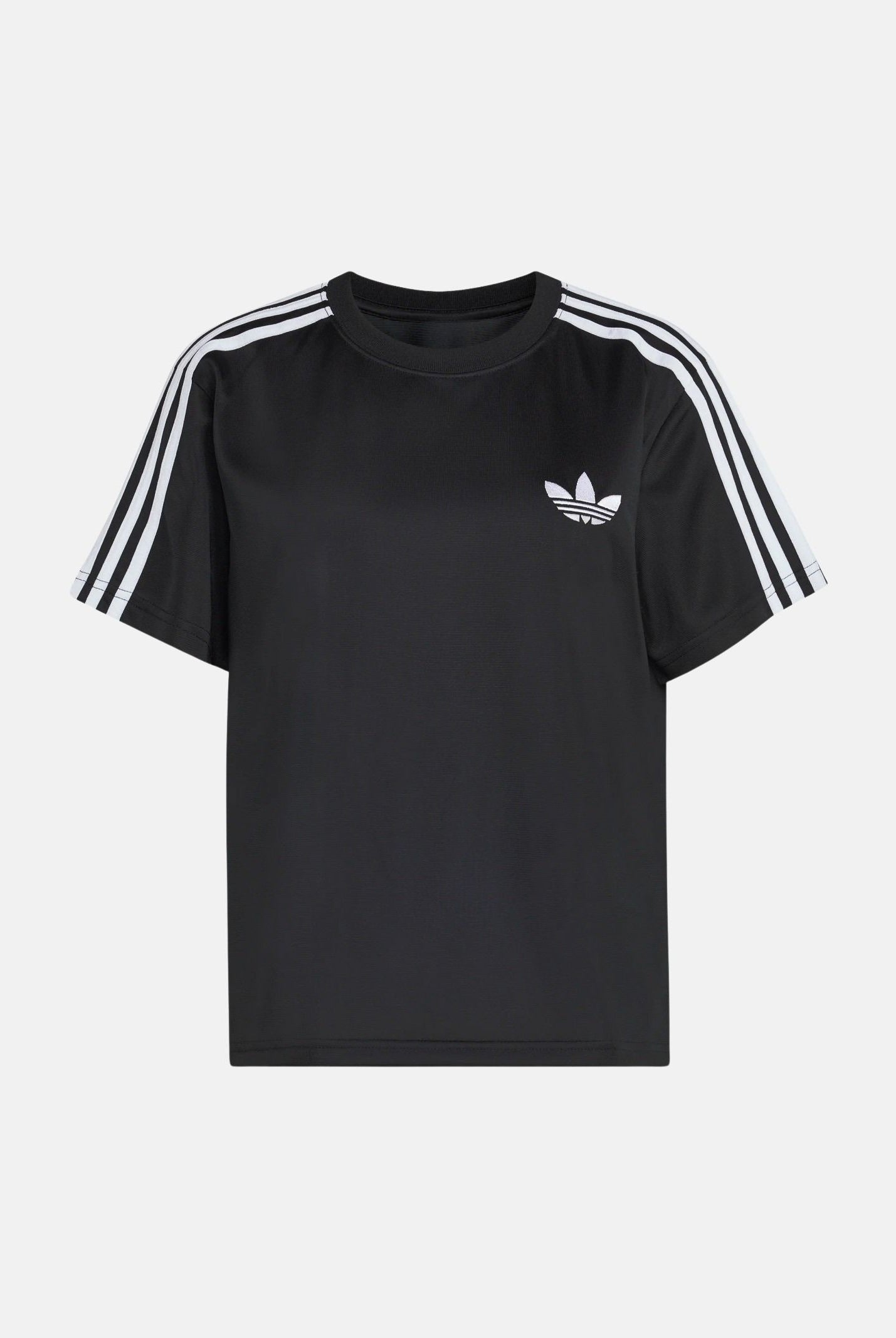 ADIDAS ORIGINALS T-shirt a manica corta FIREBIRD nera da donna KD5574 . ADIDAS ORIGINALS
