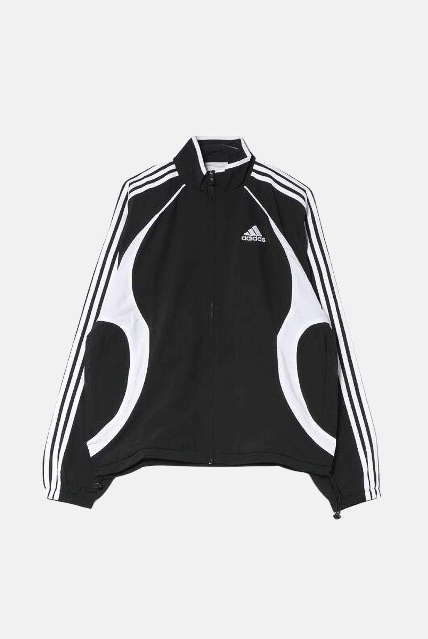 ADIDAS ORIGINALS Giacca a vento Teamgeist Adicolor nera da uomo KD5858 . ADIDAS ORIGINALS