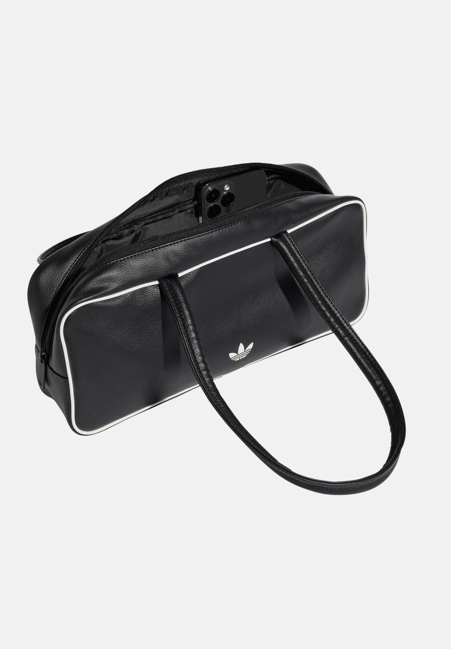 ADIDAS ORIGINALS Borsa a spalla Adicolor Elongated Airliner nera da donna KD7851 . ADIDAS ORIGINALS