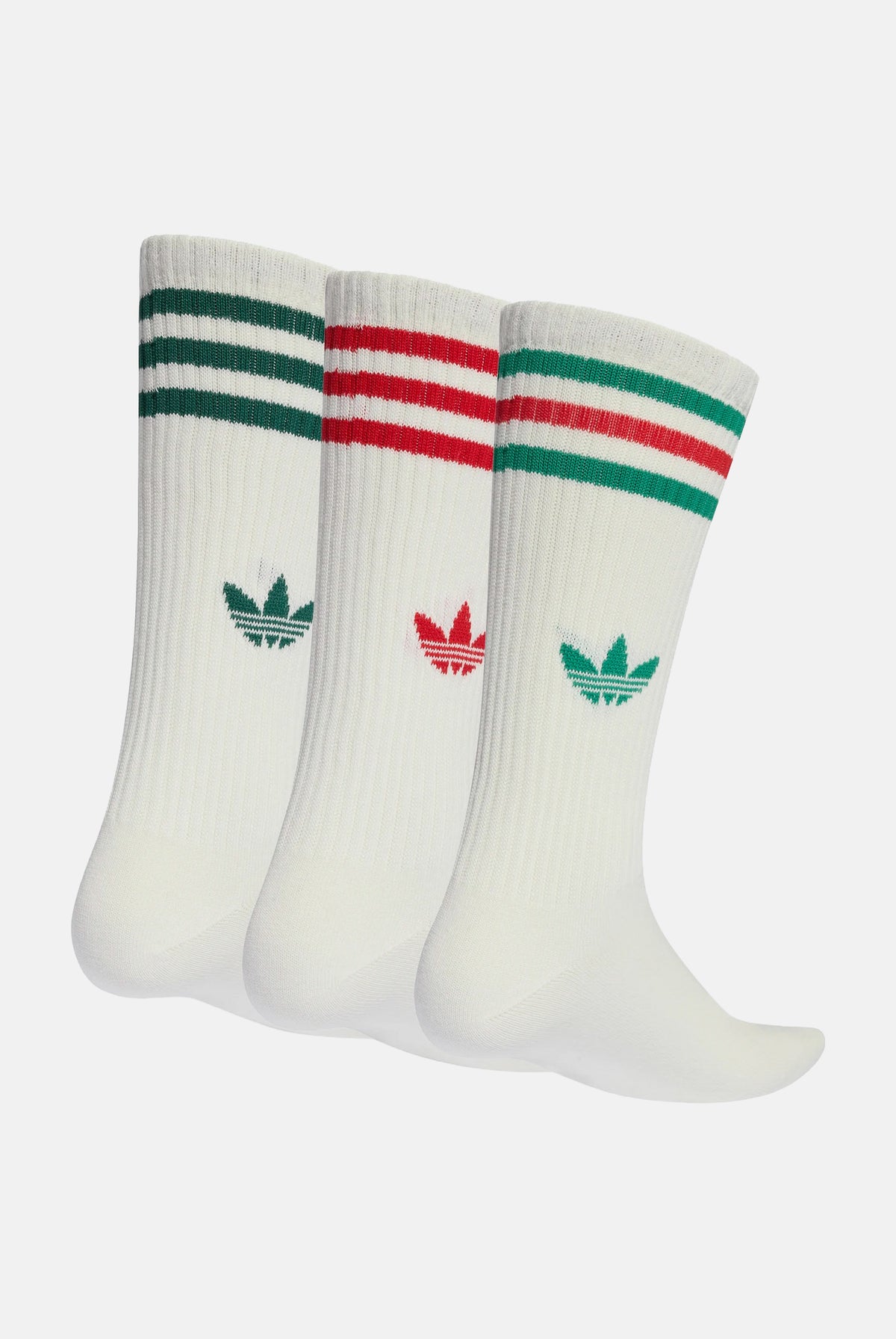 ADIDAS ORIGINALS Calzini 3-STRIPES bianchi per uomo e donna KD8239 . ADIDAS ORIGINALS