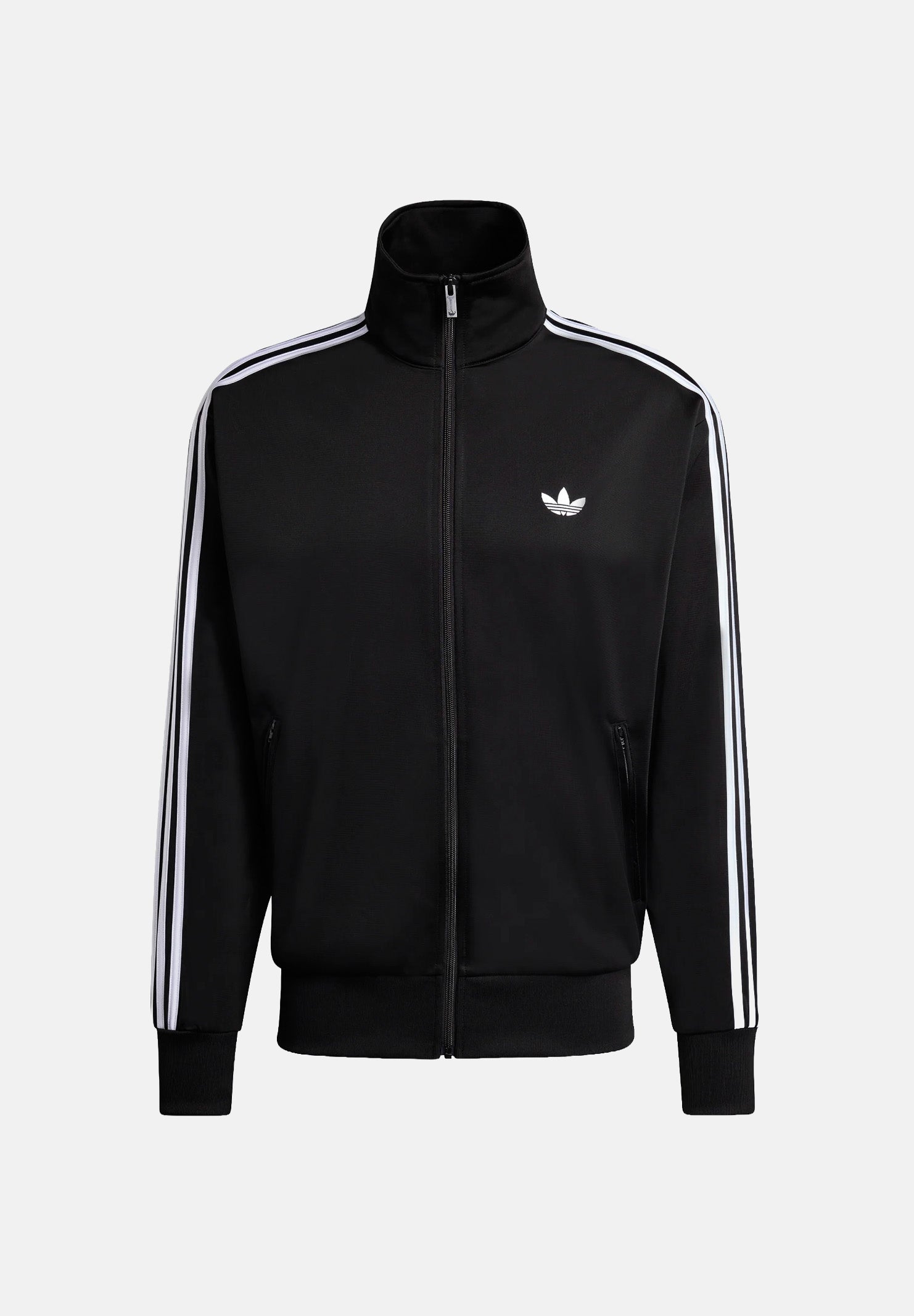 ADIDAS ORIGINALS Felpa con zip FIREBIRD nera da uomo KD8312 . ADIDAS ORIGINALS