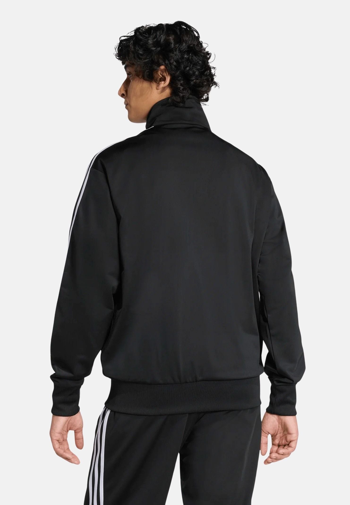 ADIDAS ORIGINALS Felpa con zip FIREBIRD nera da uomo KD8312 . ADIDAS ORIGINALS
