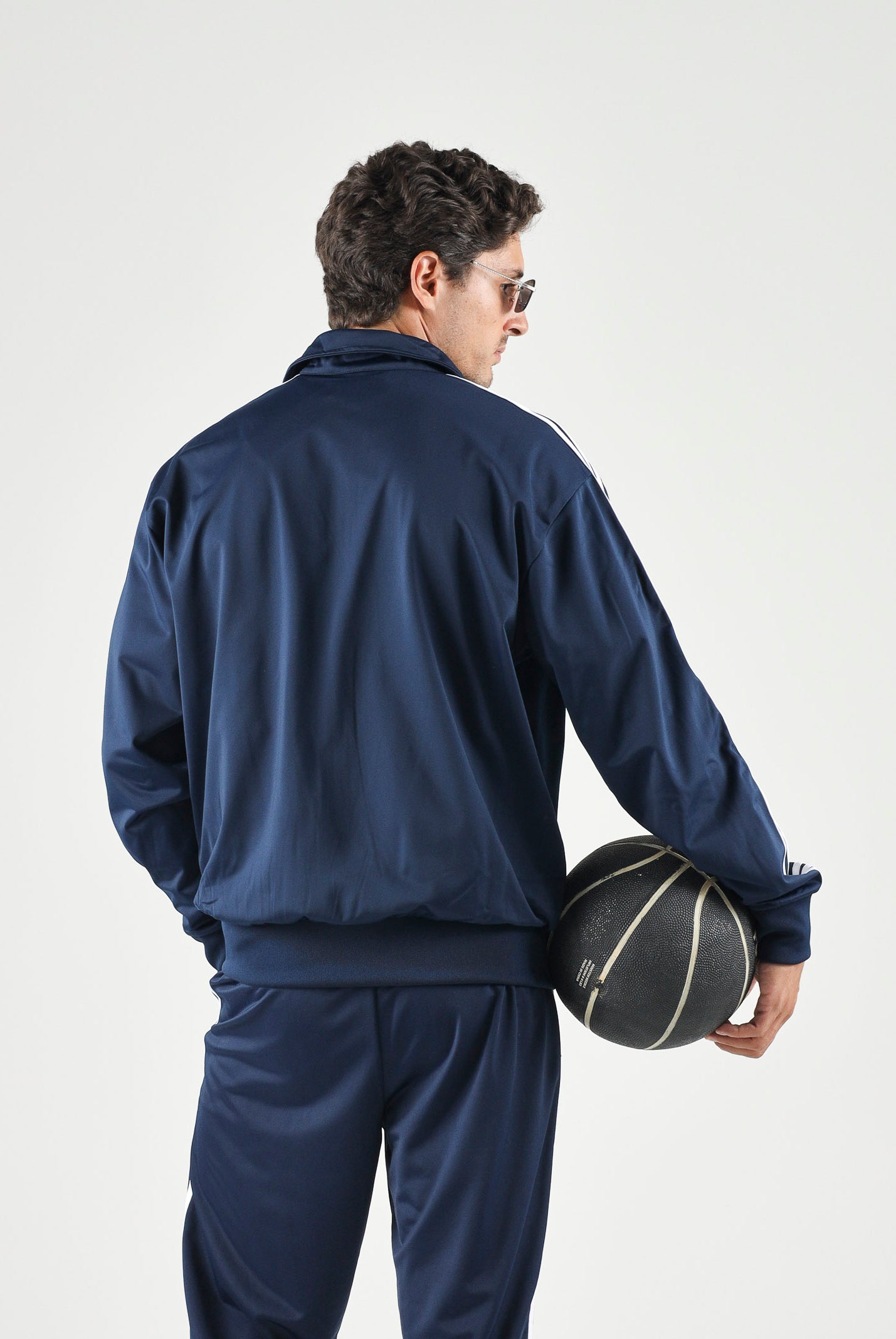 ADIDAS ORIGINALS Felpa con zip FIREBIRD blu da uomo KD8313 . ADIDAS ORIGINALS