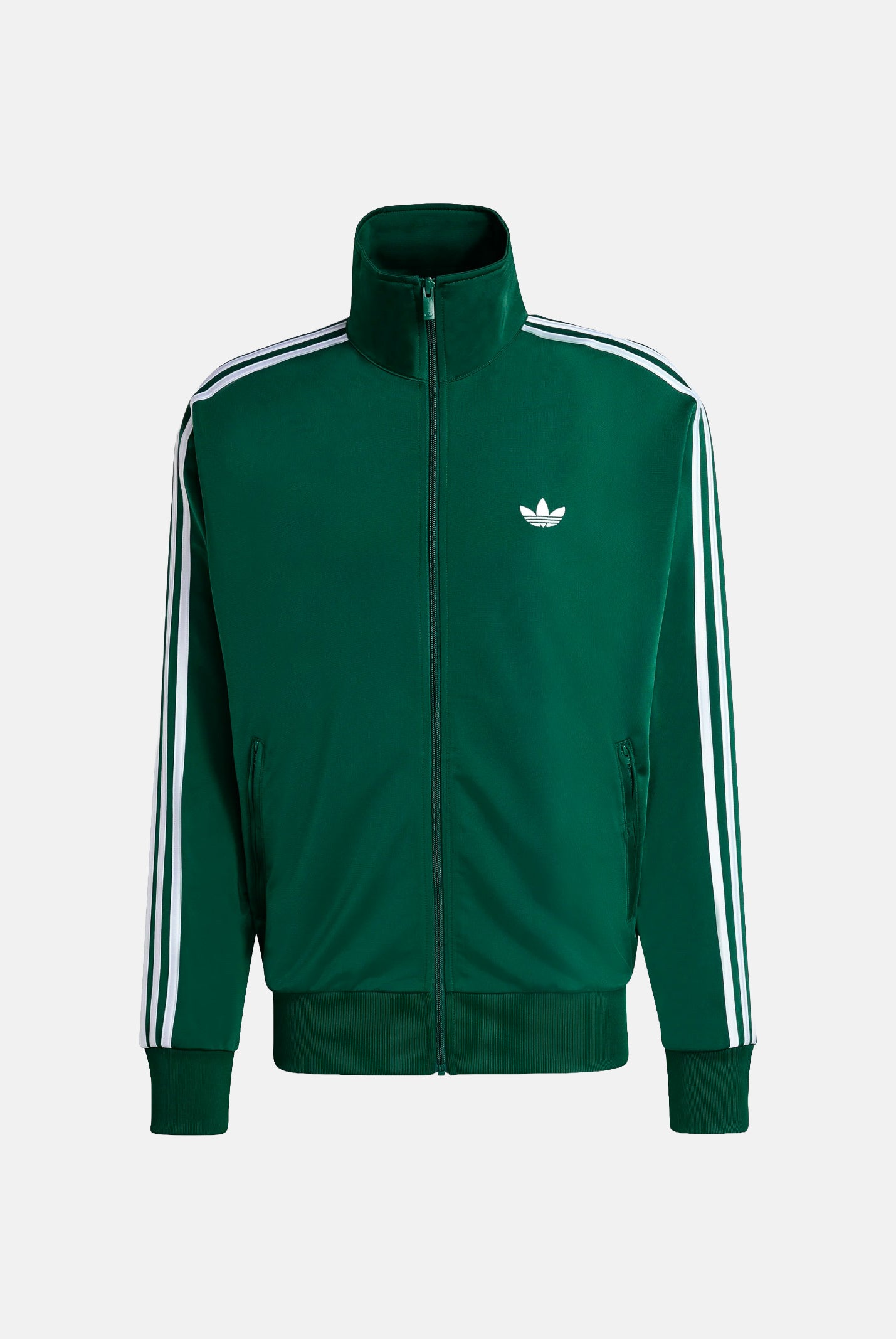 ADIDAS ORIGINALS Felpa con zip FIREBIRD verde da uomo KD8314 . ADIDAS ORIGINALS