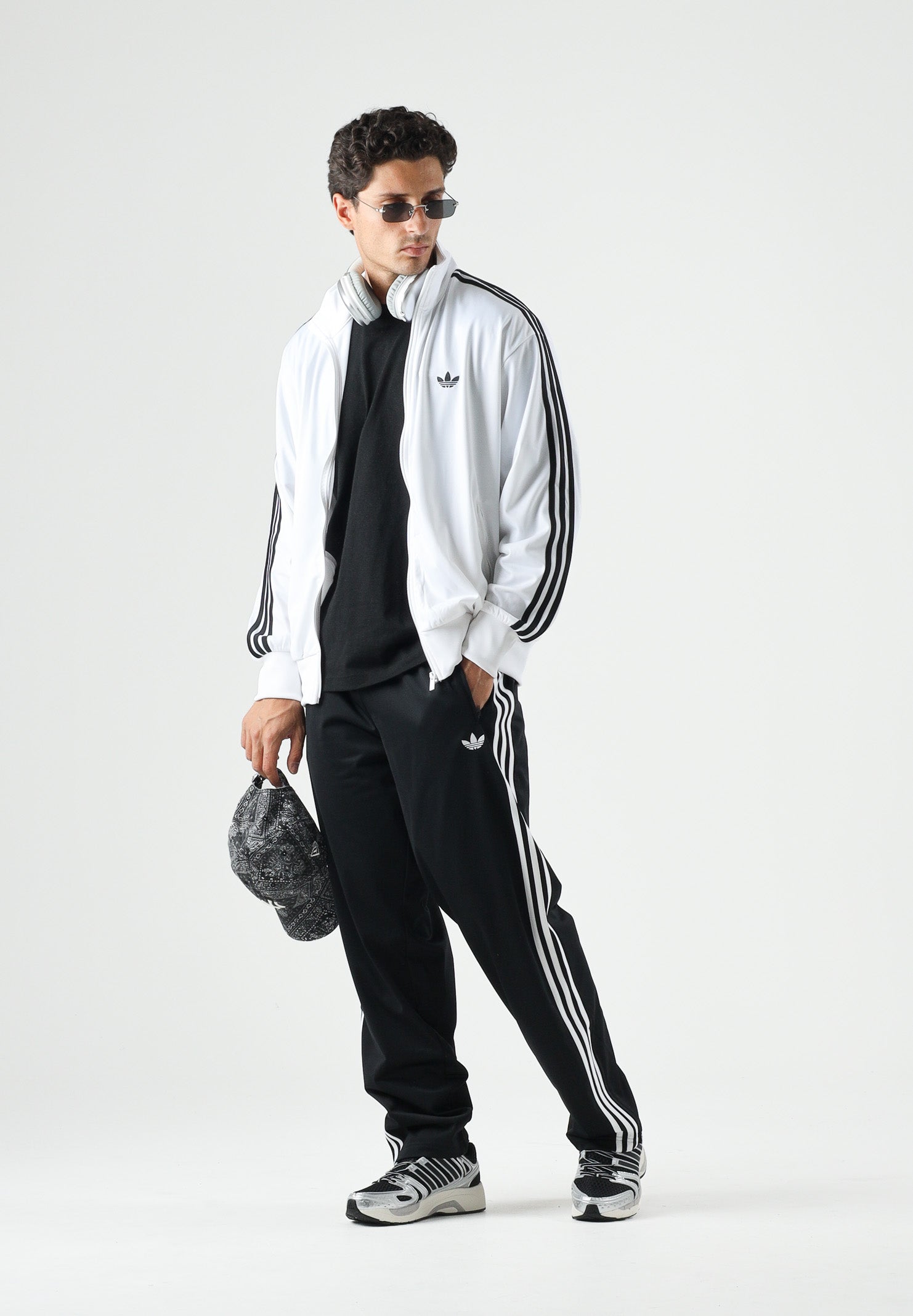ADIDAS ORIGINALS Pantalone sportivo FIREBIRD nero da uomo KD8315 . ADIDAS ORIGINALS