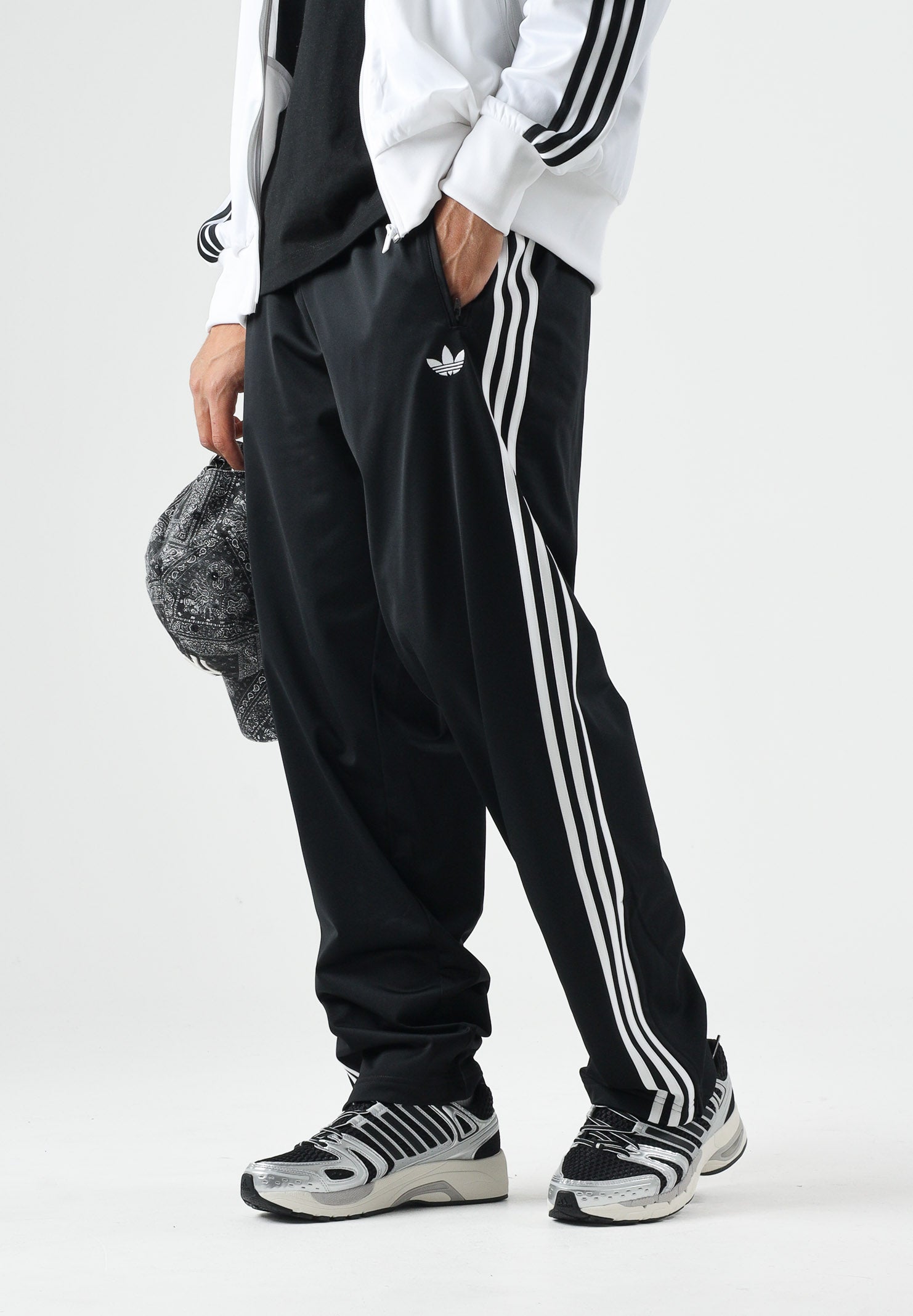 ADIDAS ORIGINALS Pantalone sportivo FIREBIRD nero da uomo KD8315 . ADIDAS ORIGINALS