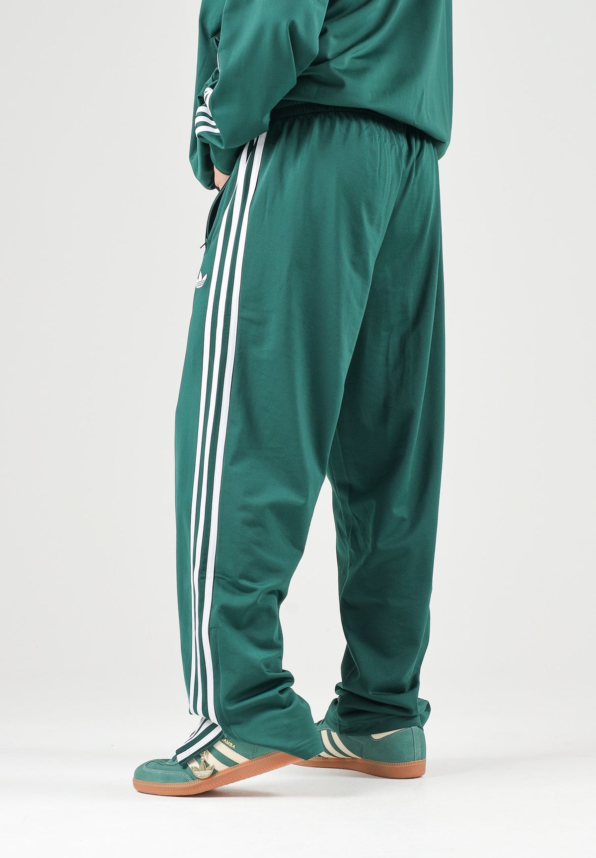 ADIDAS ORIGINALS Pantalone sportivo FIREBIRD verde da uomo KD8317 . ADIDAS ORIGINALS