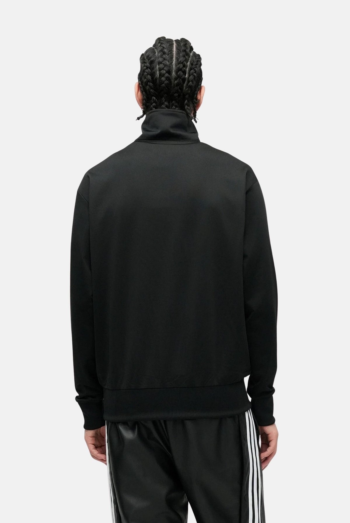 ADIDAS ORIGINALS Felpa con zip Firebird Adicolor Mesh nera da uomo KE0782 . ADIDAS ORIGINALS