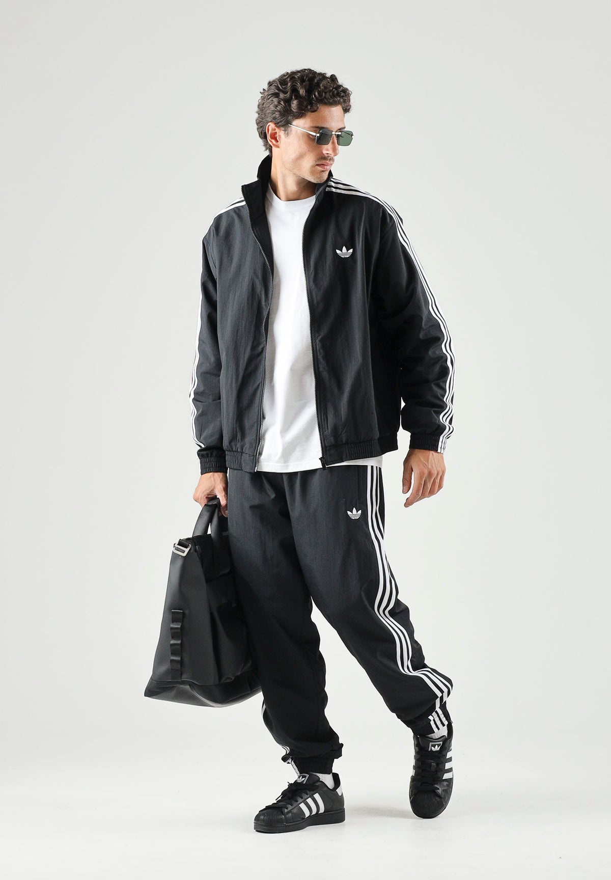 ADIDAS ORIGINALS Pantalone sportivo FIREBIRD WOVEN nero da uomo KE1371 . ADIDAS ORIGINALS