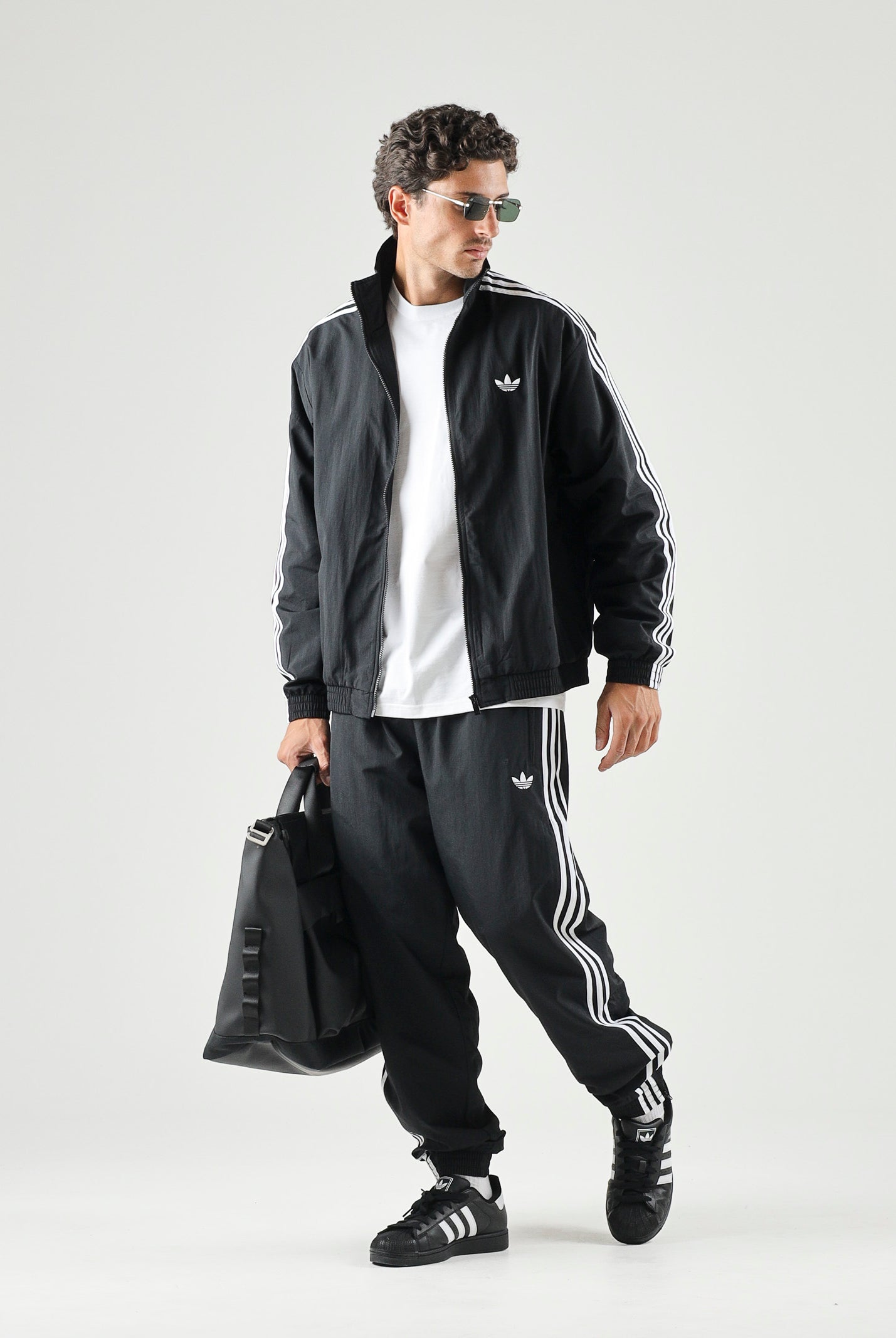 ADIDAS ORIGINALS Pantalone sportivo FIREBIRD WOVEN nero da uomo KE1371 . ADIDAS ORIGINALS