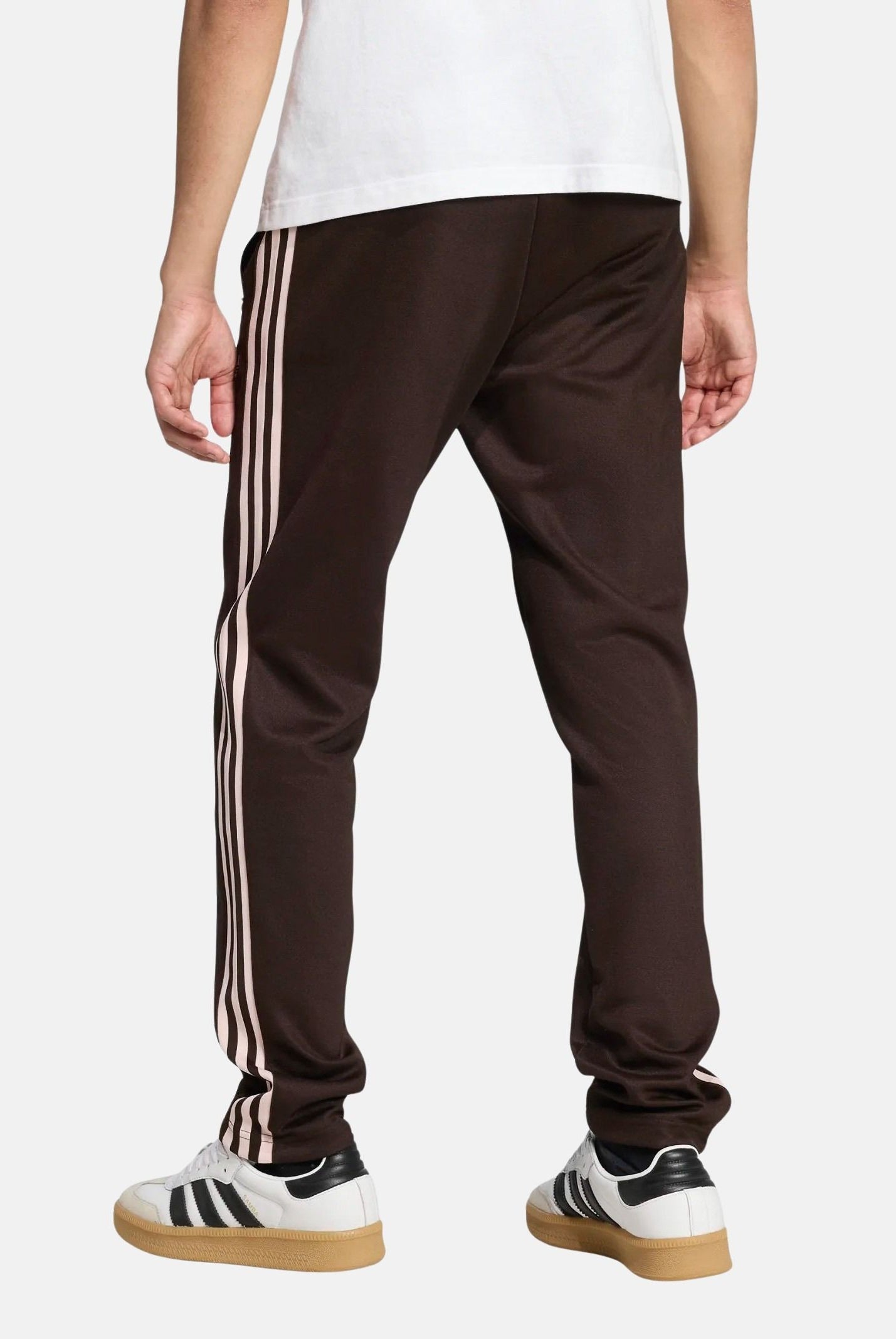 ADIDAS ORIGINALS Pantalone sportivo CLASSIC marrone e rosa per uomo e donna KE1667 . ADIDAS ORIGINALS