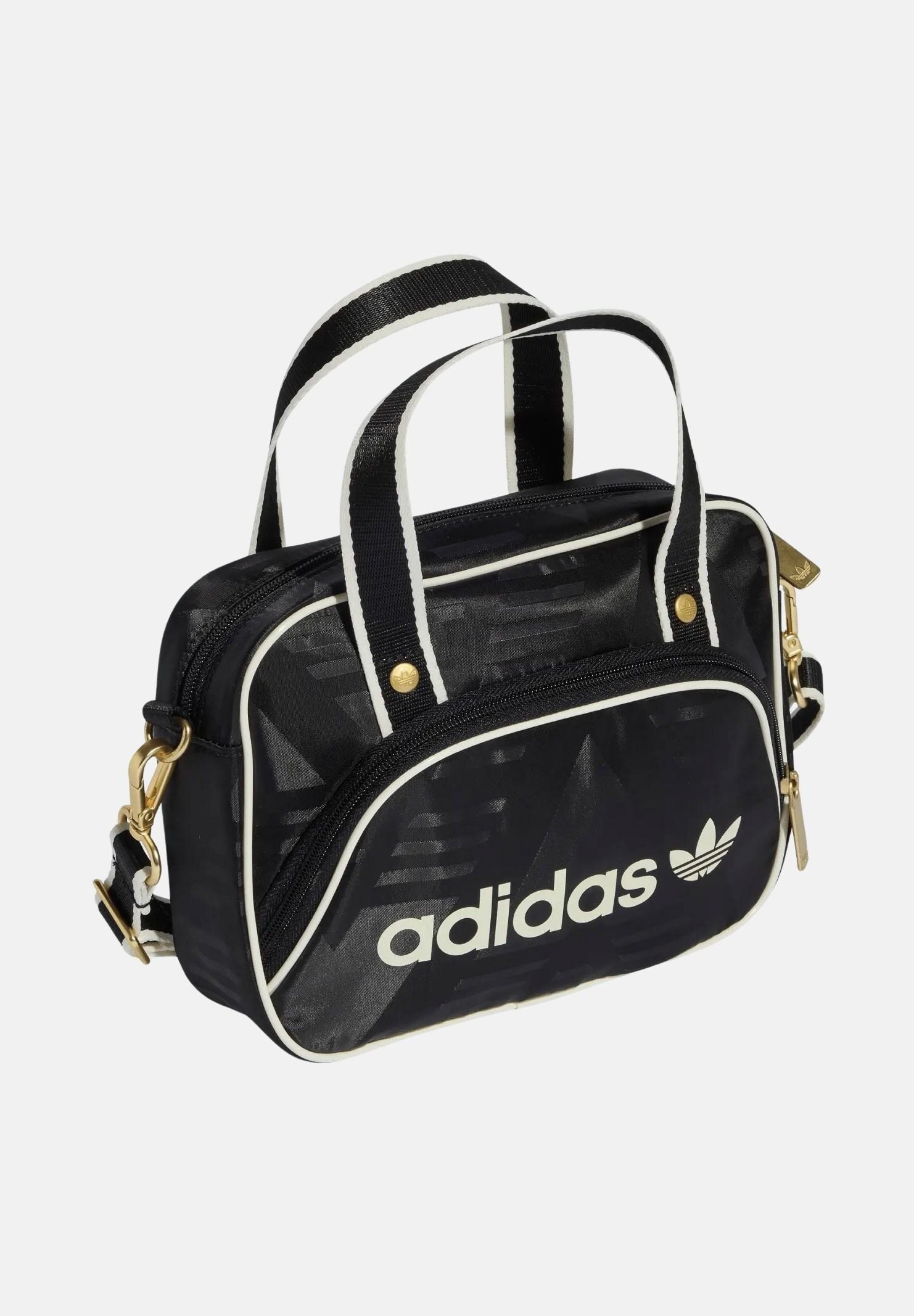 ADIDAS ORIGINALS Borsa a mano AIRLINER SMALL nera da donna KE2316 . ADIDAS ORIGINALS