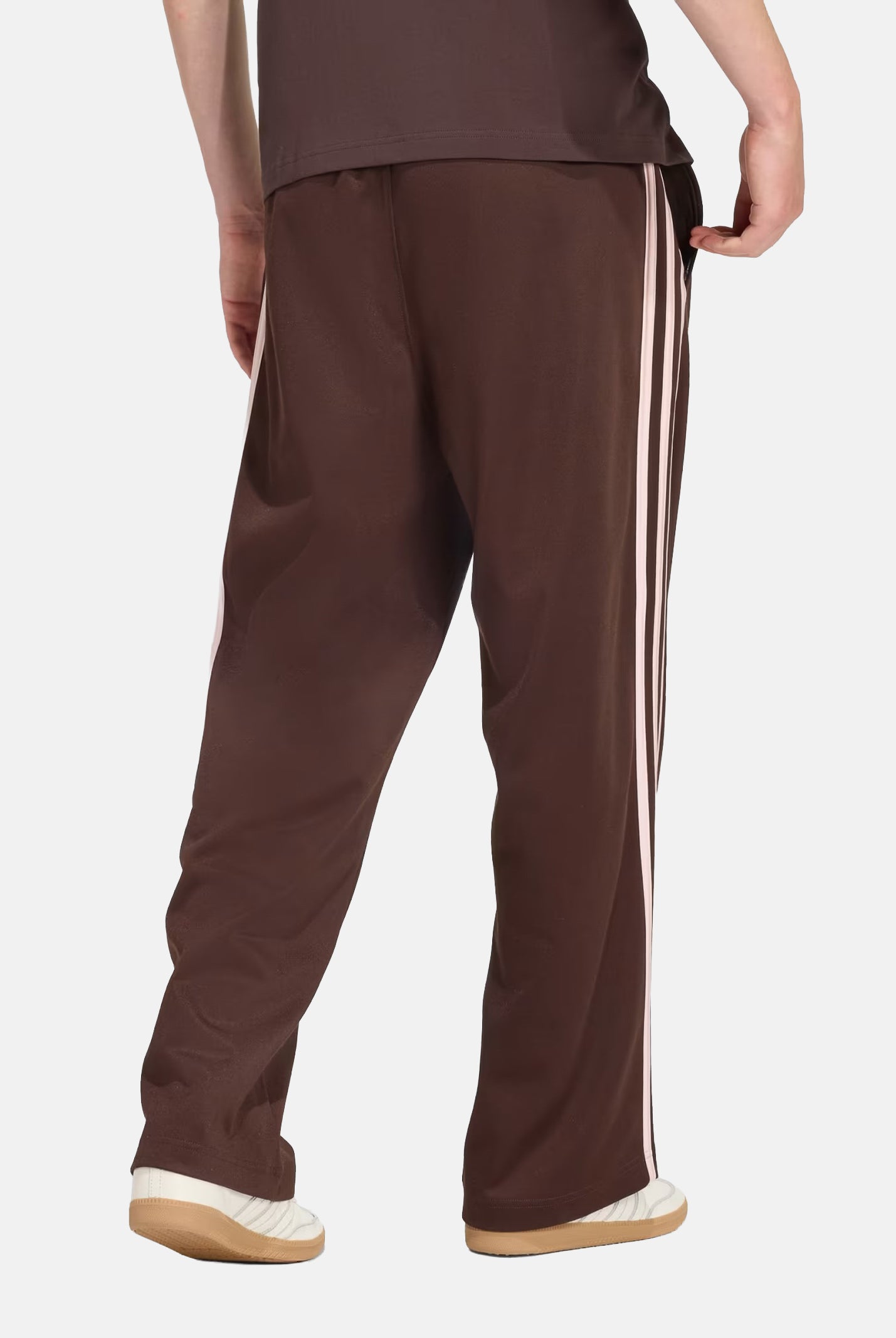 ADIDAS ORIGINALS Pantalone sportivo Baggy marrone e rosa per uomo e donna KE3495 . ADIDAS ORIGINALS