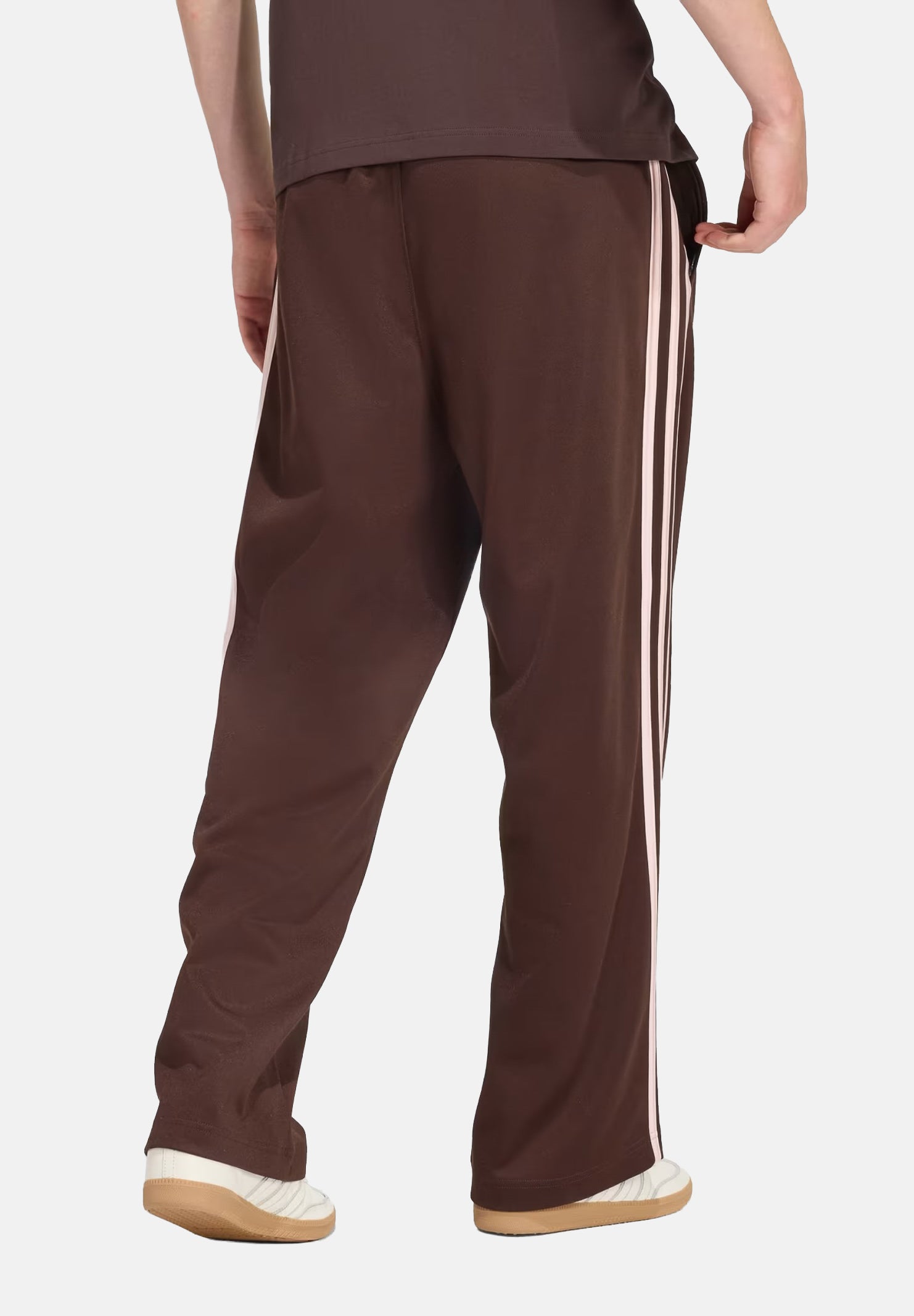 ADIDAS ORIGINALS Pantalone sportivo Baggy marrone e rosa per uomo e donna KE3495 . ADIDAS ORIGINALS