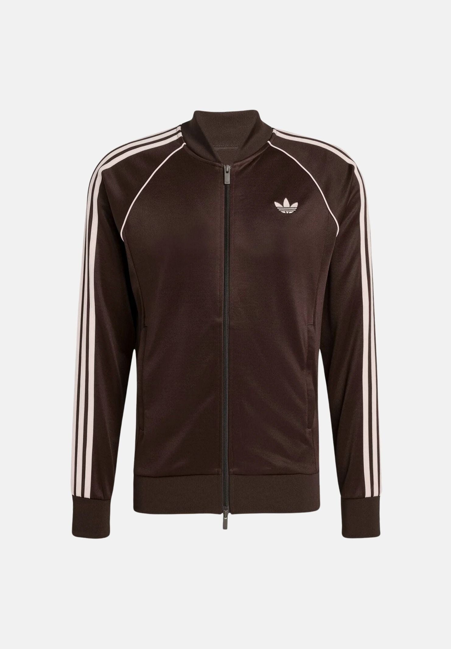 ADIDAS ORIGINALS Felpa con zip SST marrone e rosa per uomo e donna KE3508 . ADIDAS ORIGINALS