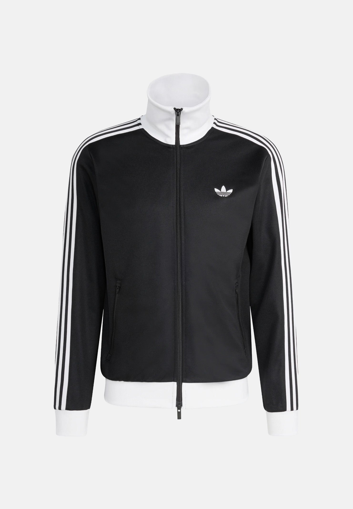 ADIDAS ORIGINALS Felpa con zip CLASSIC TRACK TOP Black, da uomo KE3527 . ADIDAS ORIGINALS