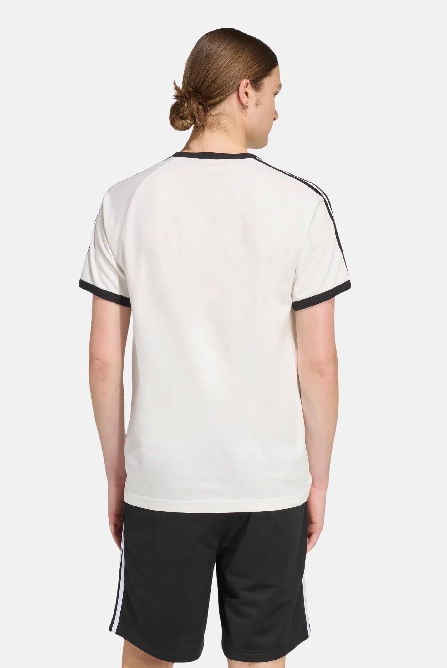ADIDAS ORIGINALS T-shirt a manica corta 3 STRIPES bianca da uomo KE3537 . ADIDAS ORIGINALS
