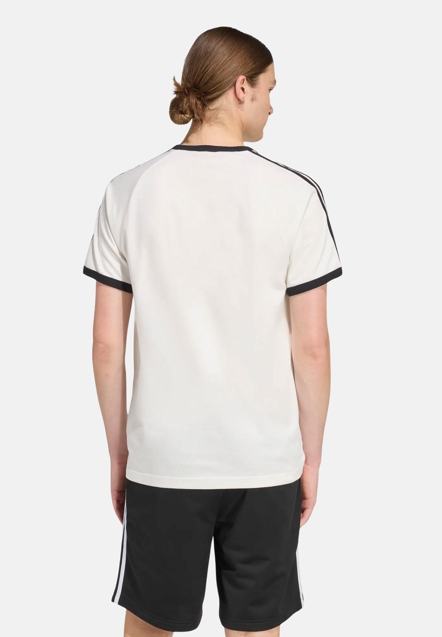 ADIDAS ORIGINALS T-shirt a manica corta 3 STRIPES bianca da uomo KE3537 . ADIDAS ORIGINALS