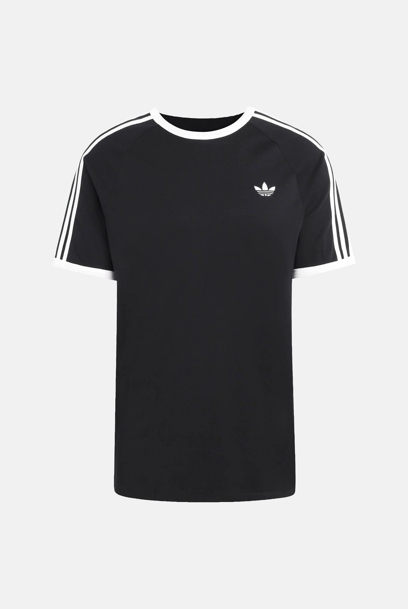 ADIDAS ORIGINALS T-shirt a manica corta 3 STRIPES nera da uomo KE3538 . ADIDAS ORIGINALS
