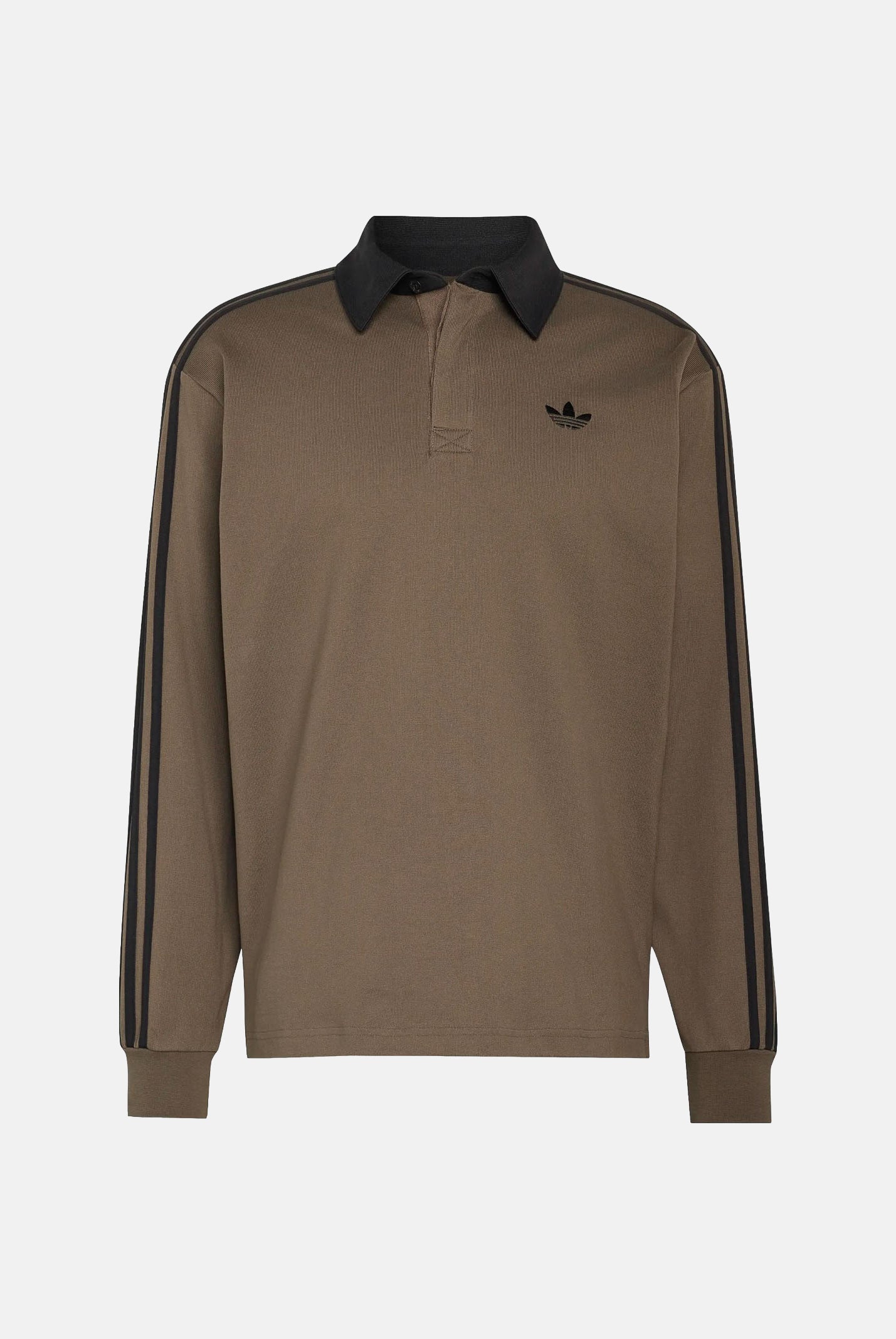 ADIDAS ORIGINALS Polo 3-STRIPES RUGBY LONGSLEEVE da uomo KE4113 . ADIDAS ORIGINALS
