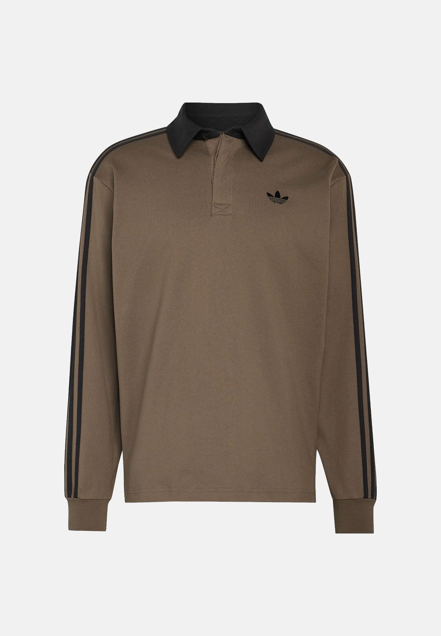 ADIDAS ORIGINALS Polo 3-STRIPES RUGBY LONGSLEEVE da uomo KE4113 . ADIDAS ORIGINALS