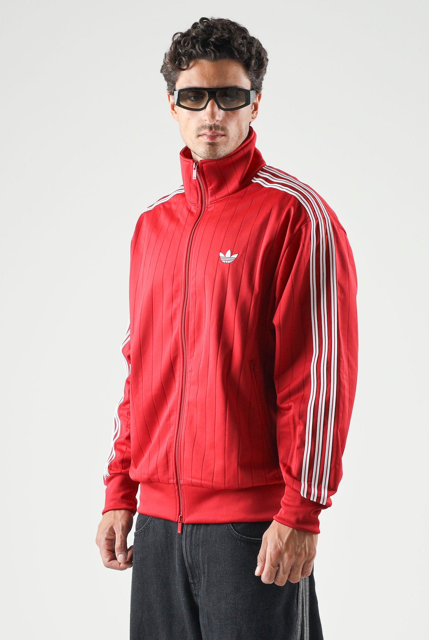 ADIDAS ORIGINALS Felpa con zip FIREBIRD da uomo KE4126 . ADIDAS ORIGINALS
