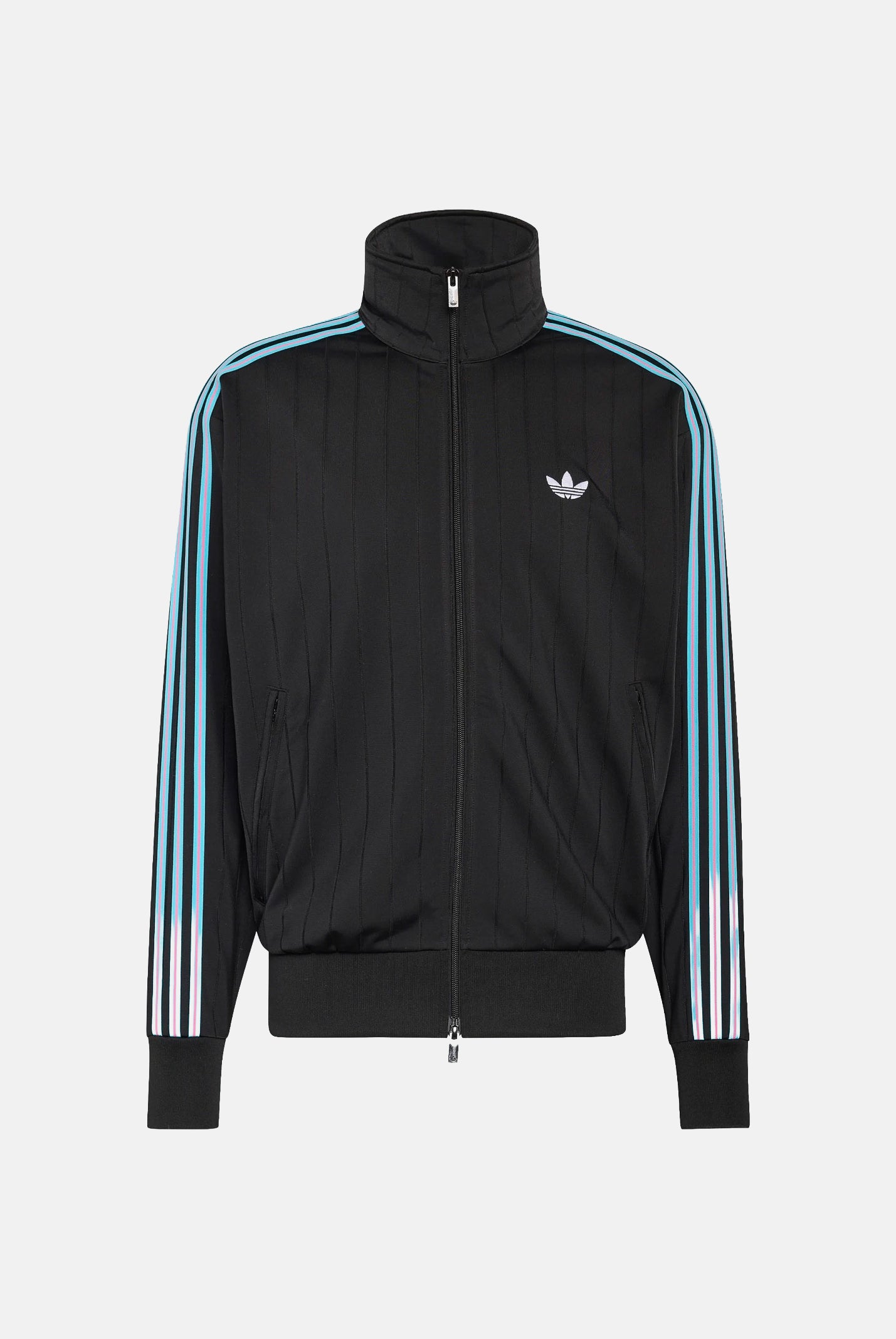 ADIDAS ORIGINALS Felpa con zip FIREBIRD DROP NEEDLE TRACK TOP Black, da uomo. KE4130 . ADIDAS ORIGINALS