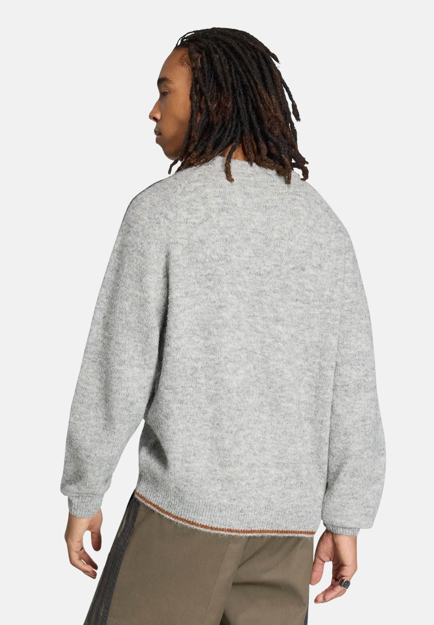 ADIDAS ORIGINALS Maglia 3-STRIPES FLUFFY KNIT da uomo KE4169 . ADIDAS ORIGINALS