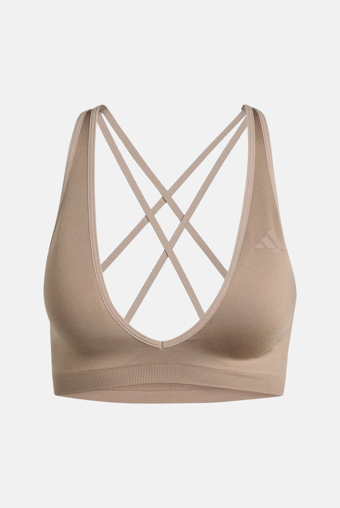 ADIDAS PERFORMANCE TopWORKOUT SNITH LIGHT sportivo beige da donna <BR/> KG1972 . ADIDAS PERFORMANCE