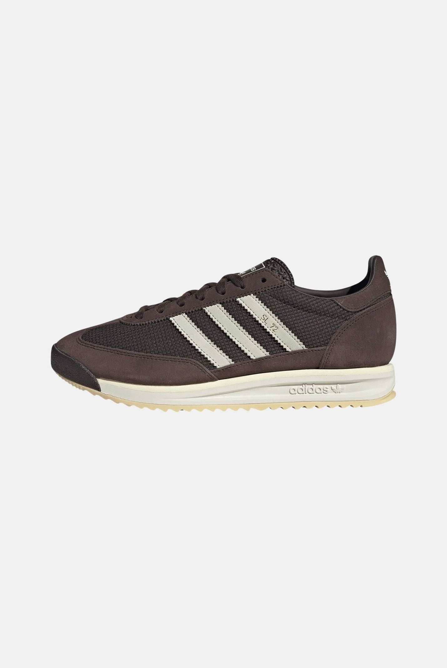 ADIDAS ORIGINALS Sneakers SL 72 RS marrone scuro da uomo con dettagli a contrasto KH9657 . ADIDAS ORIGINALS
