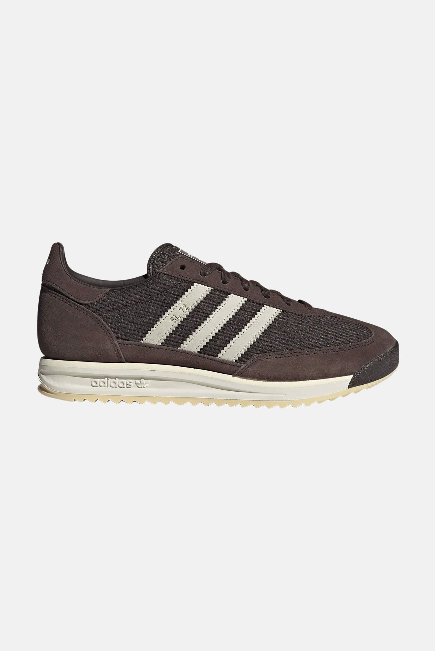 ADIDAS ORIGINALS Sneakers SL 72 RS marrone scuro da uomo con dettagli a contrasto KH9657 . ADIDAS ORIGINALS