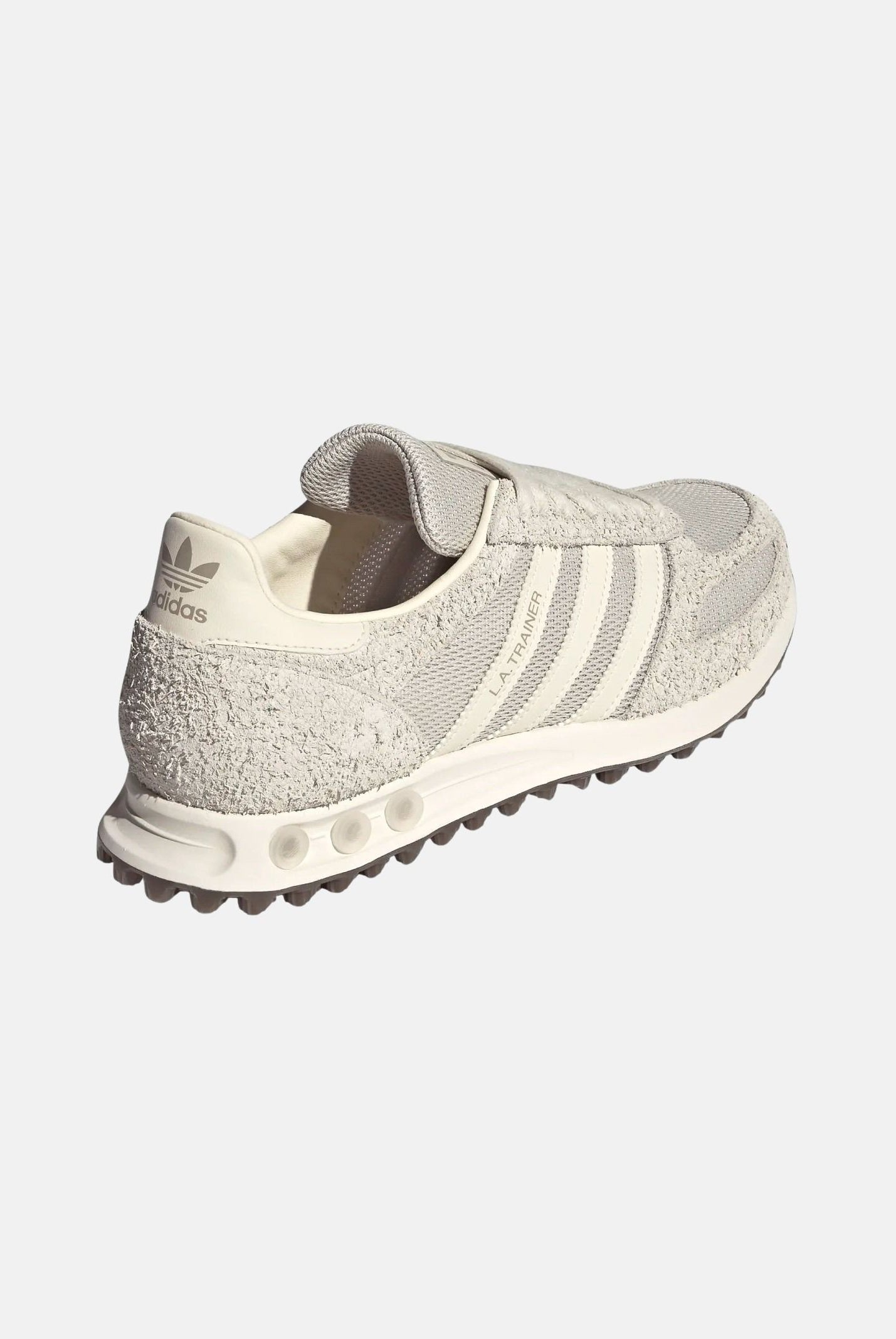 ADIDAS ORIGINALS Sneakers LA TRAINER OG Alumina grigio chiaro da uomo con tomaia multistrato KH9683 . ADIDAS ORIGINALS