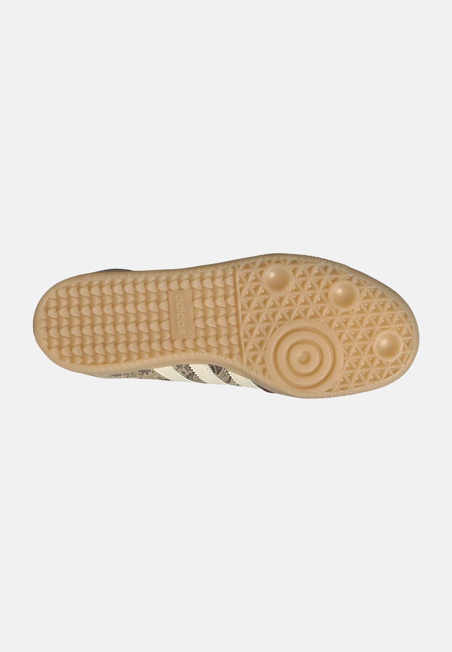 ADIDAS ORIGINALS Sneakers SAMBA OG X LIBERTY LONDON Maroon vaniglia da donna KH9802 . ADIDAS ORIGINALS