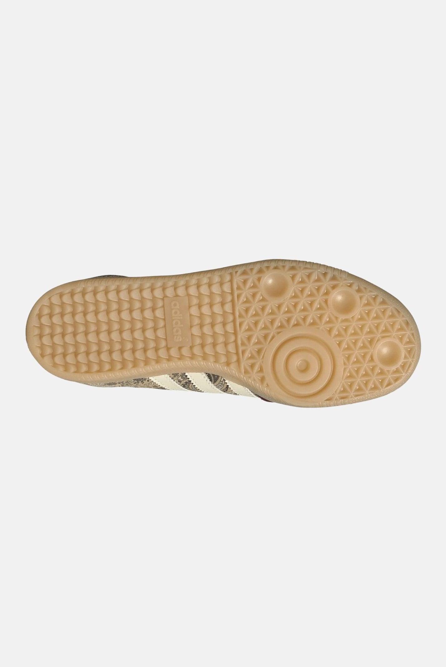 ADIDAS ORIGINALS Sneakers SAMBA OG X LIBERTY LONDON Maroon vaniglia da donna KH9802 . ADIDAS ORIGINALS