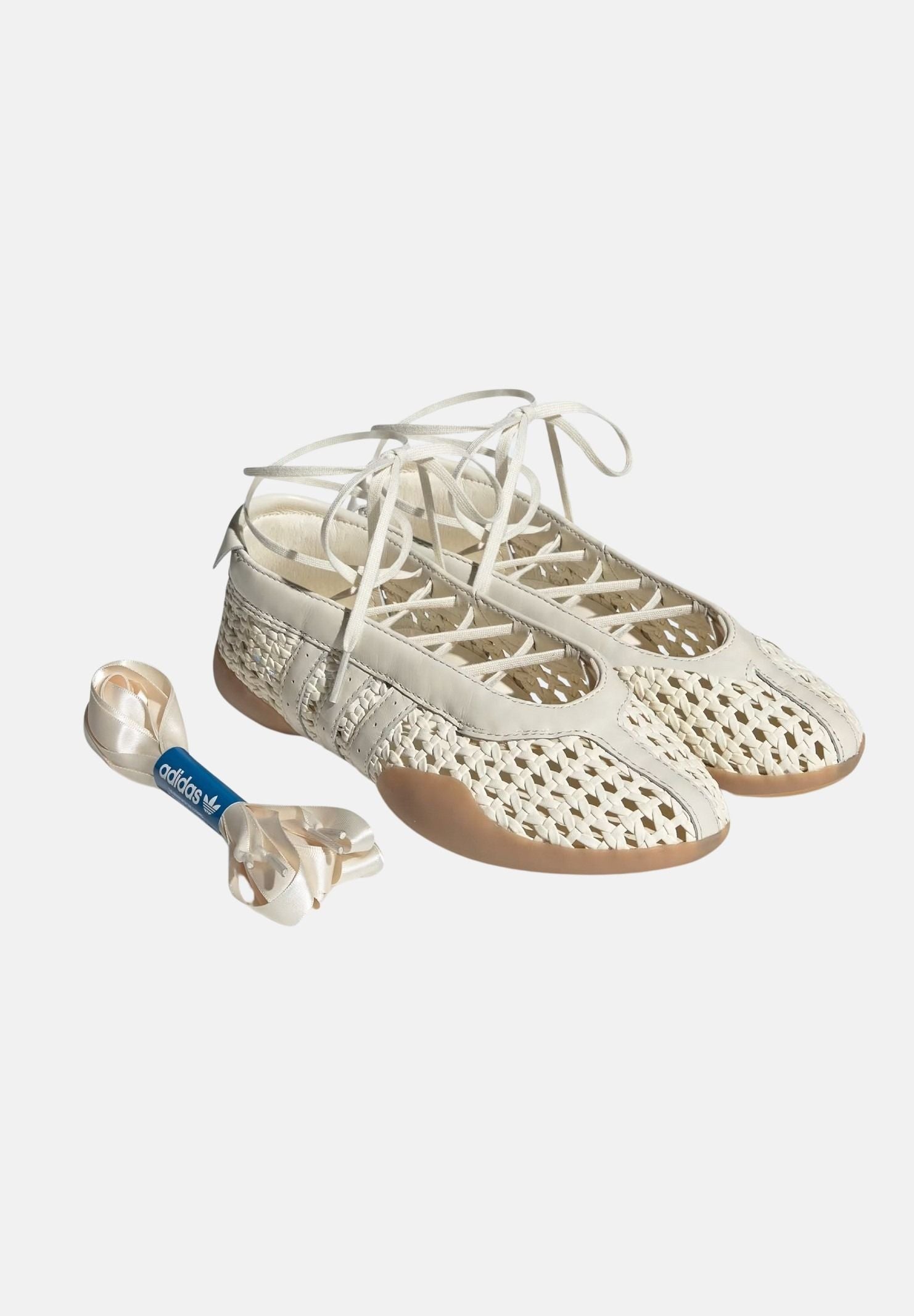 ADIDAS ORIGINALS Ballerine Taekwondo Mei Cream White beige da donna KI3582 . ADIDAS ORIGINALS