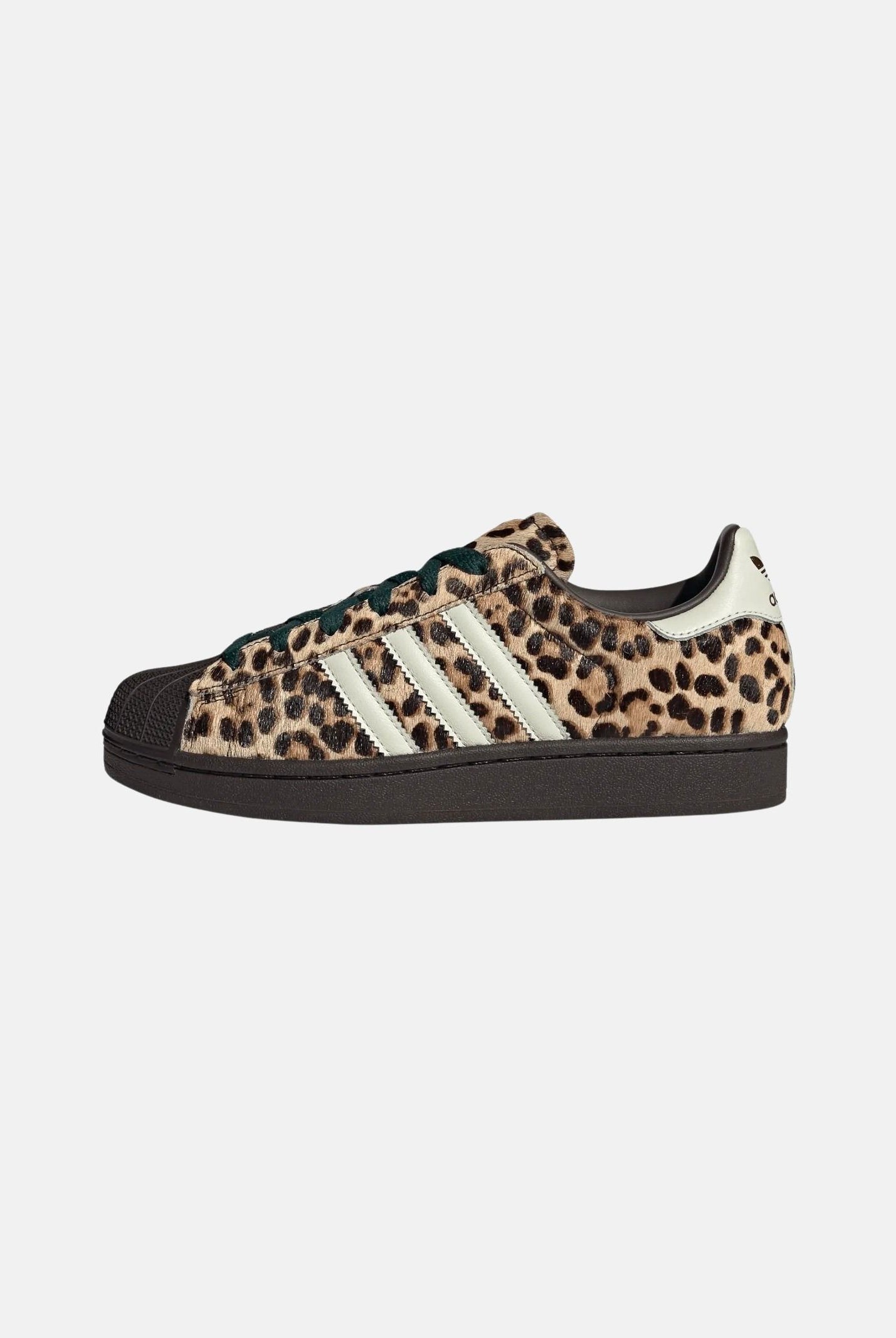ADIDAS ORIGINALS Sneakers SUPERSTAR II leopardate e marroni per uomo e donna KI4203 . ADIDAS ORIGINALS