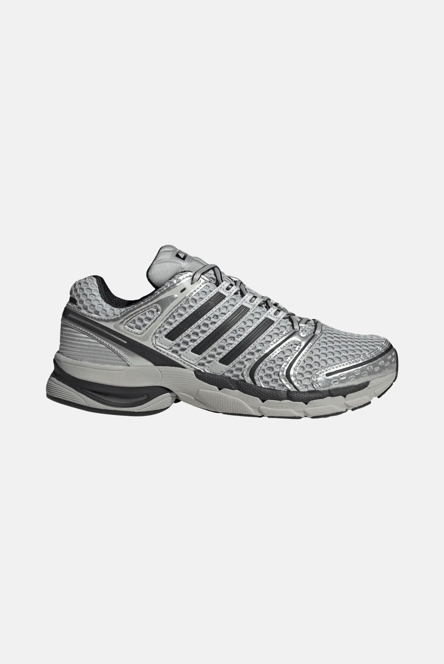 ADIDAS ORIGINALS Sneakers ADISTAR CONTROL 5 Grey da uomo , con tomaia multistrato in mesh e inserti metallizzati KI6154 . ADIDAS ORIGINALS