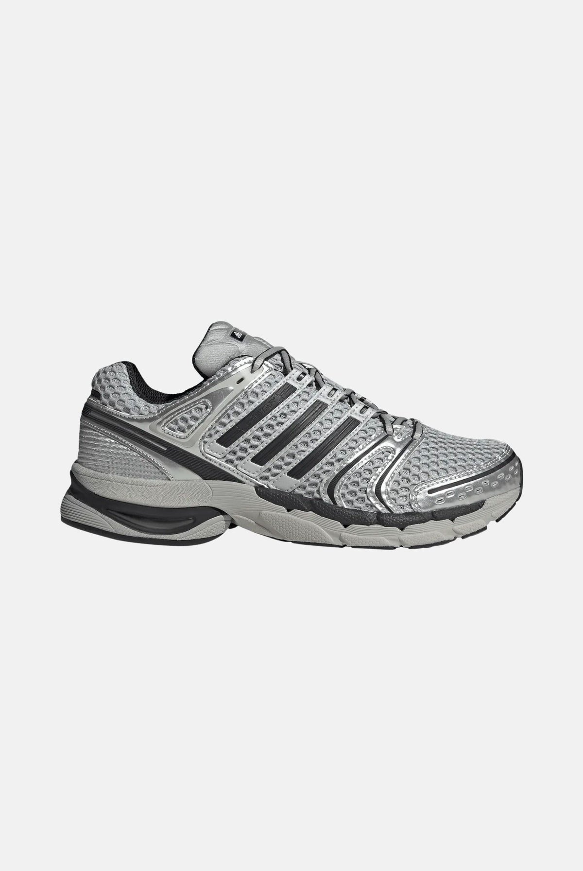 ADIDAS ORIGINALS Sneakers ADISTAR CONTROL 5 Grey da uomo , con tomaia multistrato in mesh e inserti metallizzati KI6154 . ADIDAS ORIGINALS