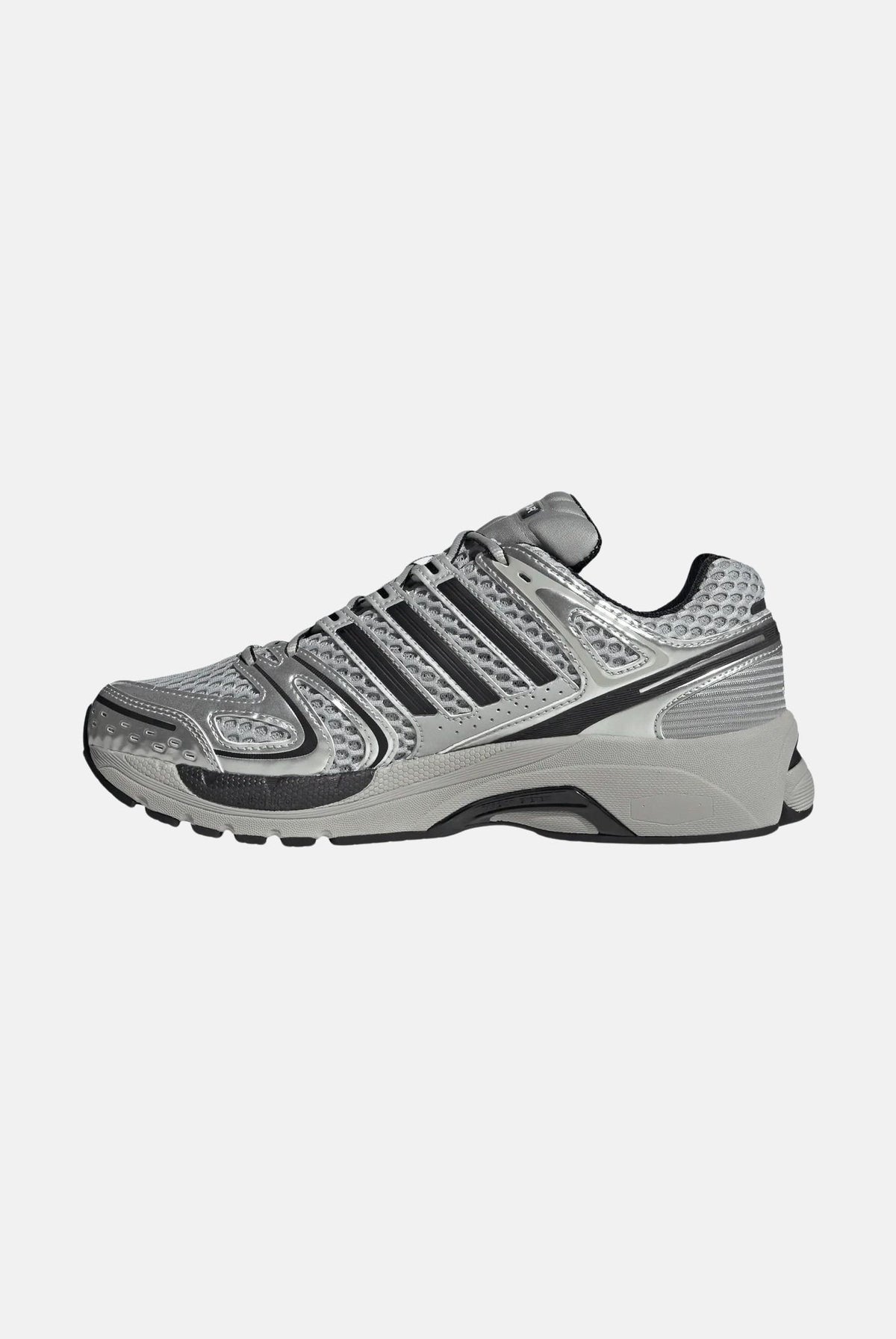 ADIDAS ORIGINALS Sneakers ADISTAR CONTROL 5 Grey da uomo , con tomaia multistrato in mesh e inserti metallizzati KI6154 . ADIDAS ORIGINALS