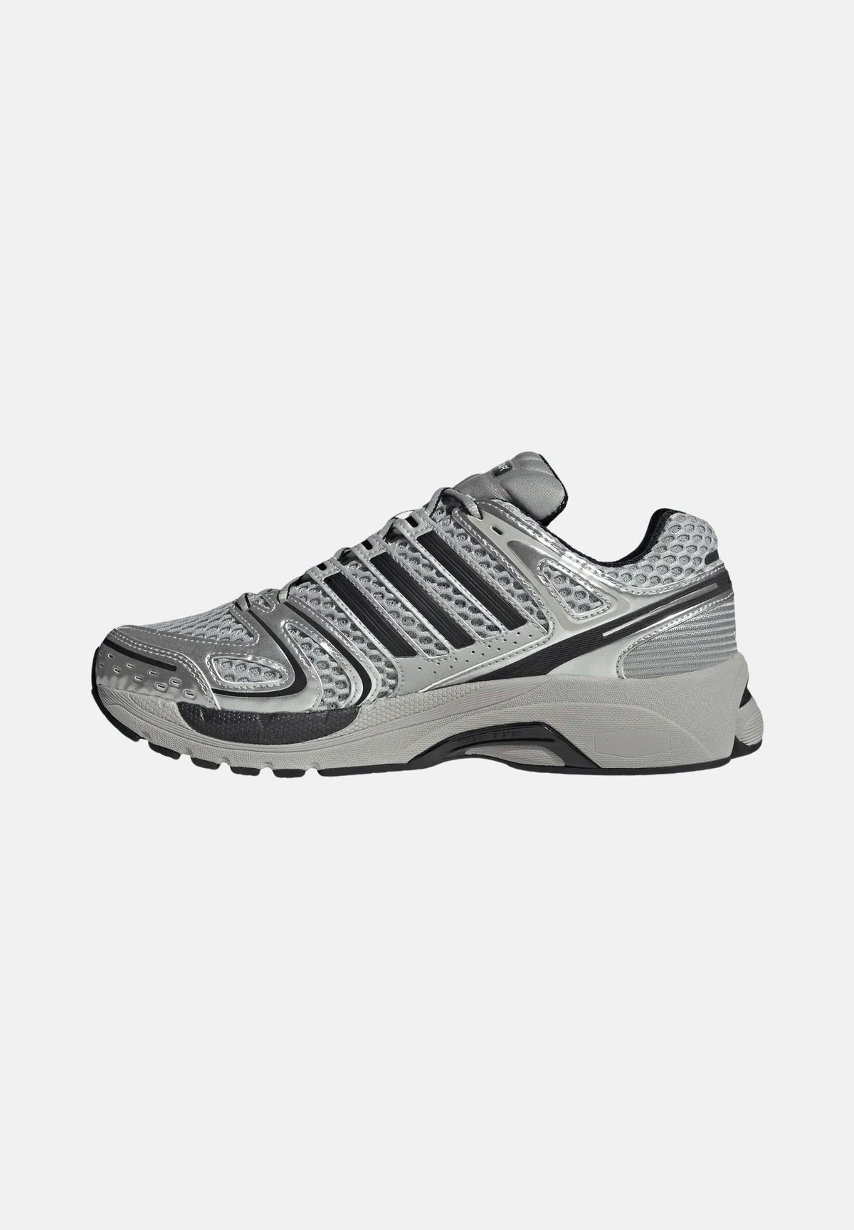 ADIDAS ORIGINALS Sneakers ADISTAR CONTROL 5 Grey da uomo , con tomaia multistrato in mesh e inserti metallizzati KI6154 . ADIDAS ORIGINALS