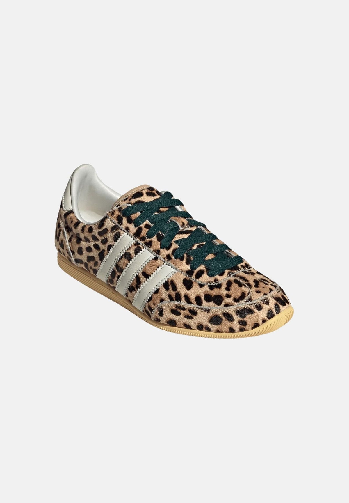 ADIDAS ORIGINALS Sneakers JAPAN animalier marrone per donna con stampa maculata e suola ambrata. KI6687 . ADIDAS ORIGINALS
