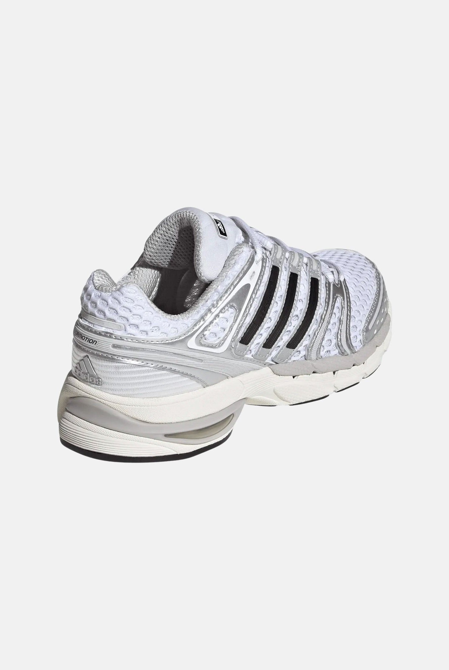 ADIDAS ORIGINALS Sneakers ADISTAR CONTROL 5 white/ silver bianco grigio da donna con dettagi metalizzati a contrasto<BR/> KI8732 . ADIDAS ORIGINALS