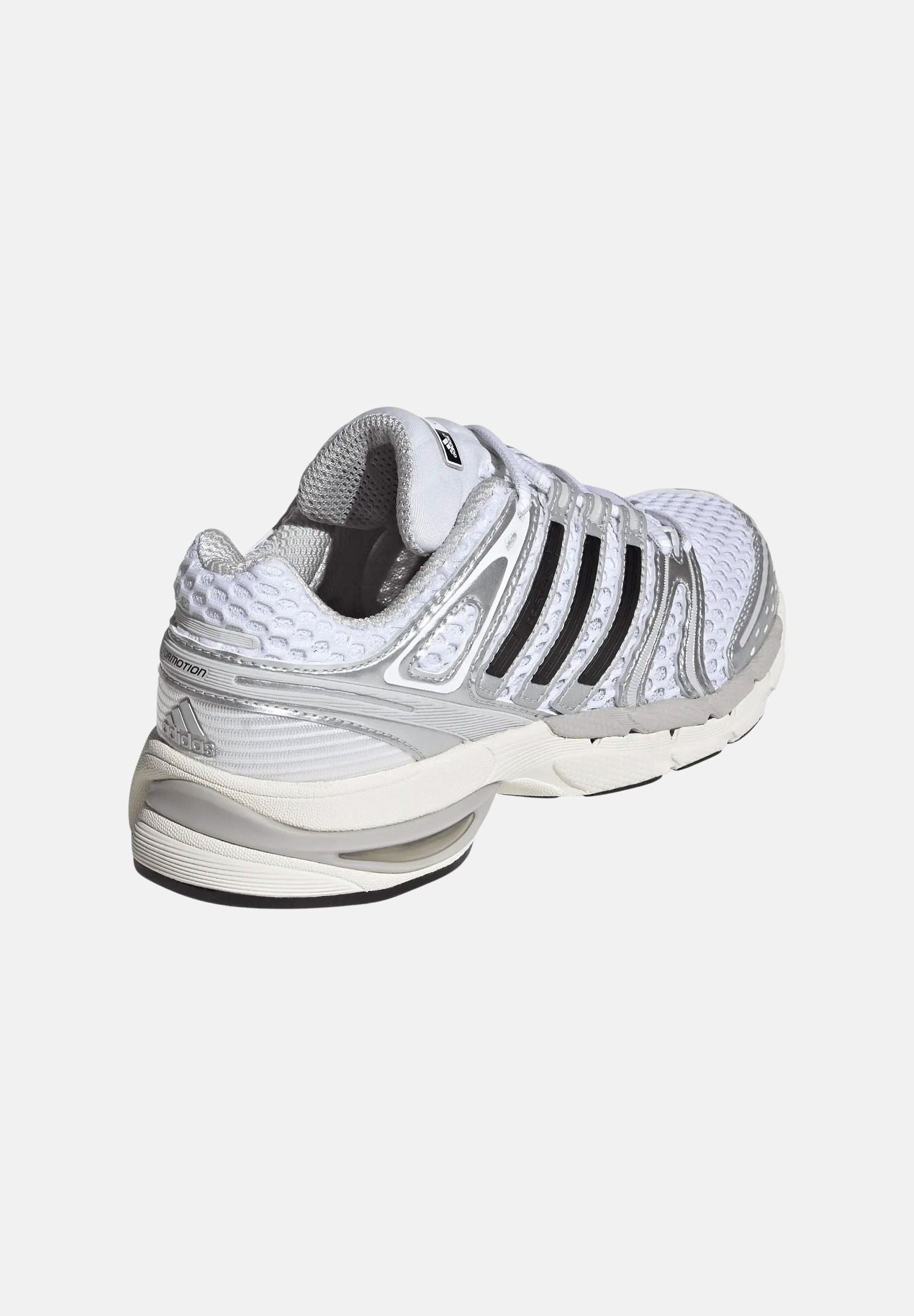 ADIDAS ORIGINALS Sneakers ADISTAR CONTROL 5 white/ silver bianco grigio da donna con dettagi metalizzati a contrasto<BR/> KI8732 . ADIDAS ORIGINALS