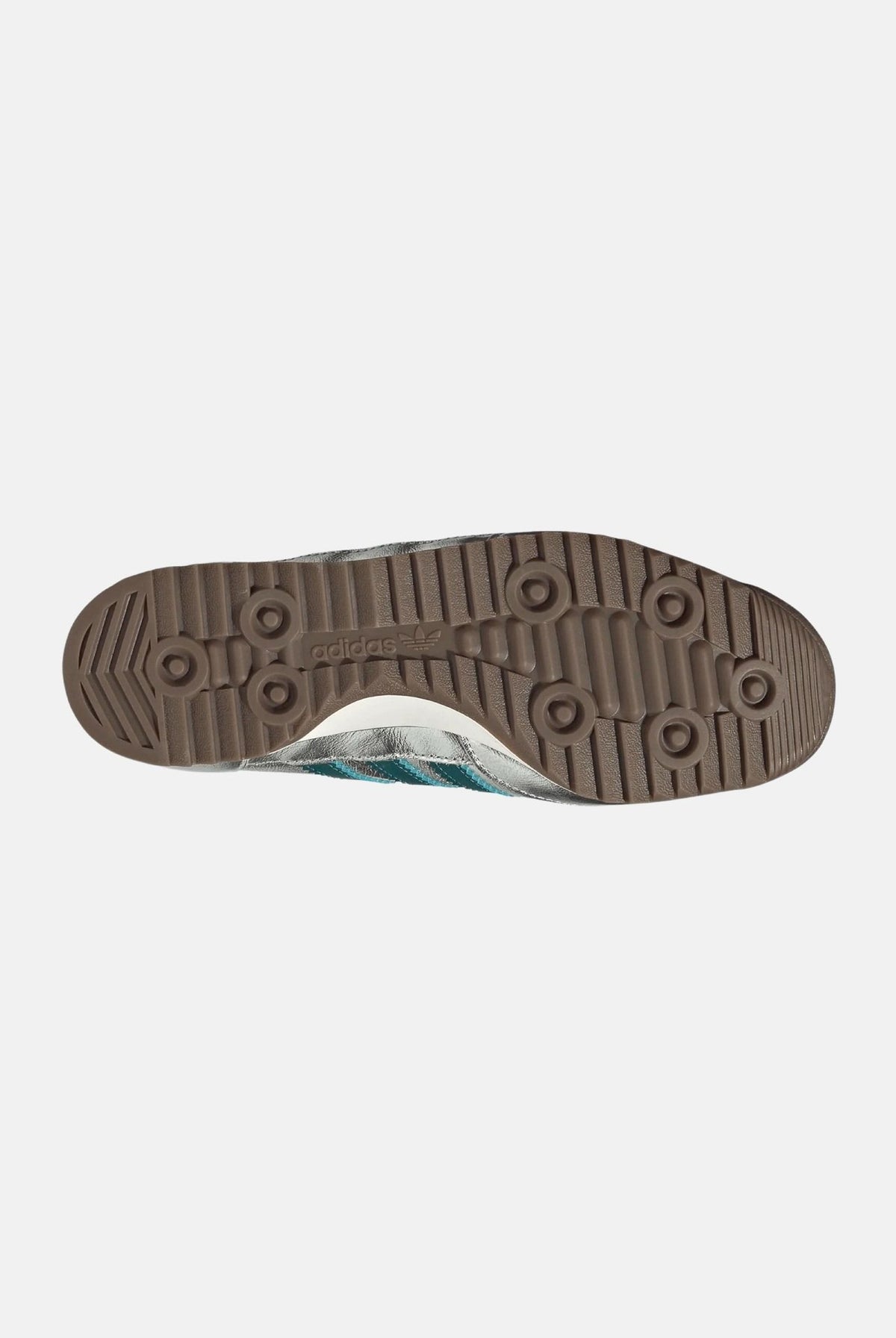 ADIDAS ORIGINALS Sneakers SL 72 argento da donna con finitura metallizzata e dettagli a contrasto. KJ2293 . ADIDAS ORIGINALS