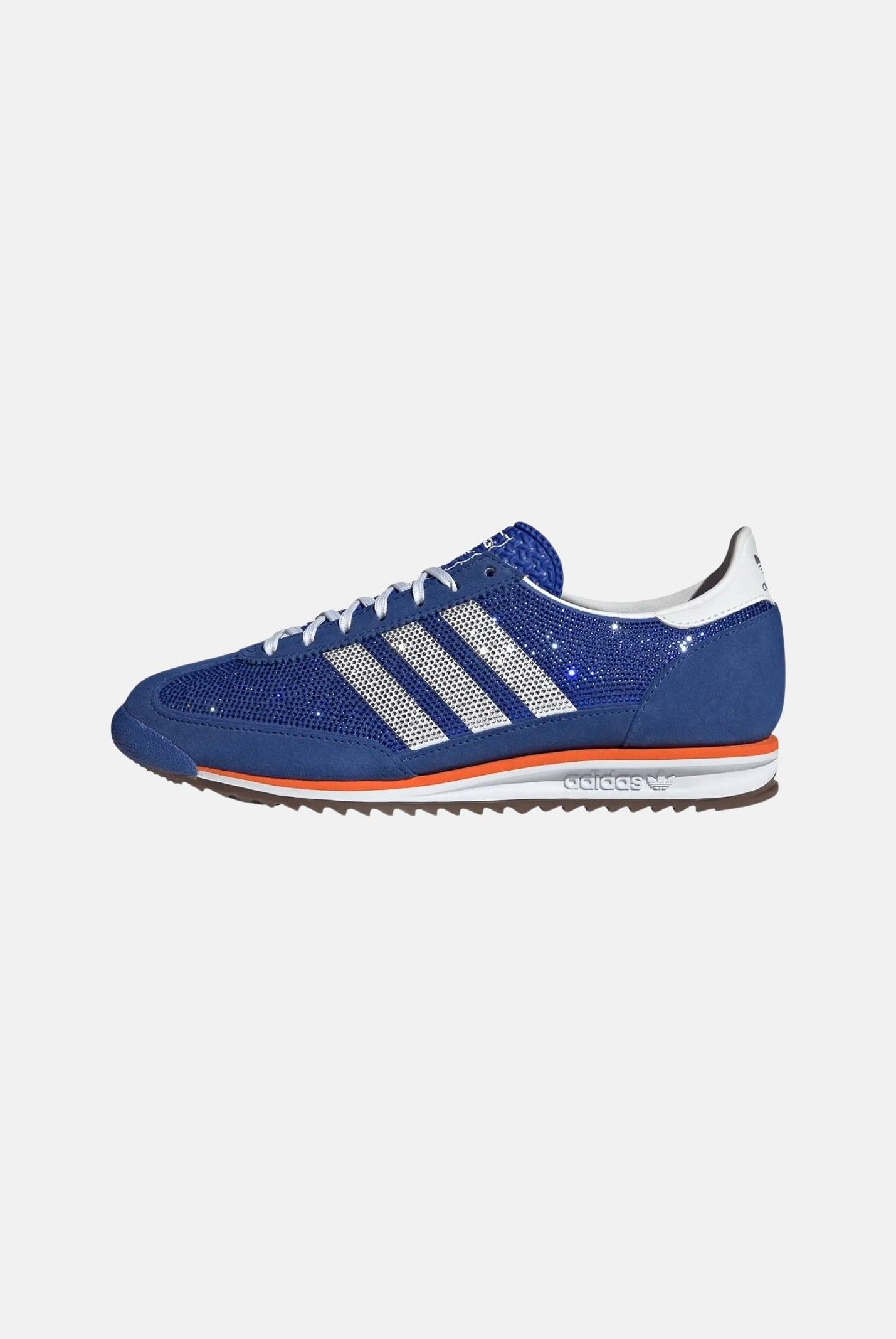 ADIDAS ORIGINALS Sneakers SL 72 blu per uomo e donna con iconiche strisce a contrasto e suola preformata KJ2426 . ADIDAS ORIGINALS