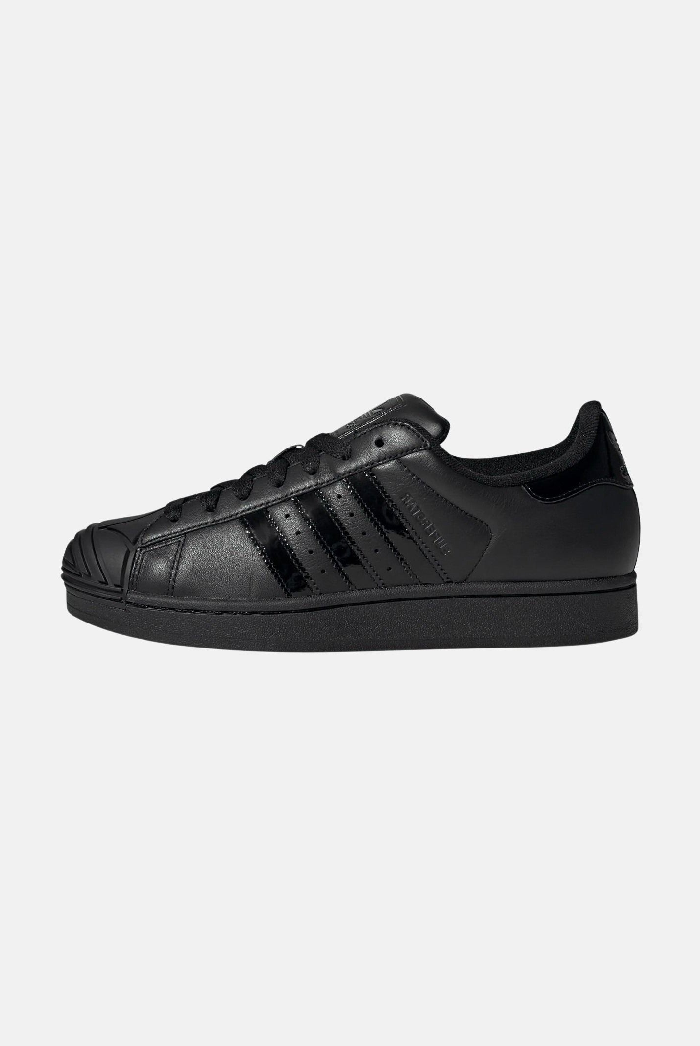ADIDAS ORIGINALS Sneakers SUPERSTAR II nere per uomo e donna con iconica punta a conchiglia KJ2554 . ADIDAS ORIGINALS