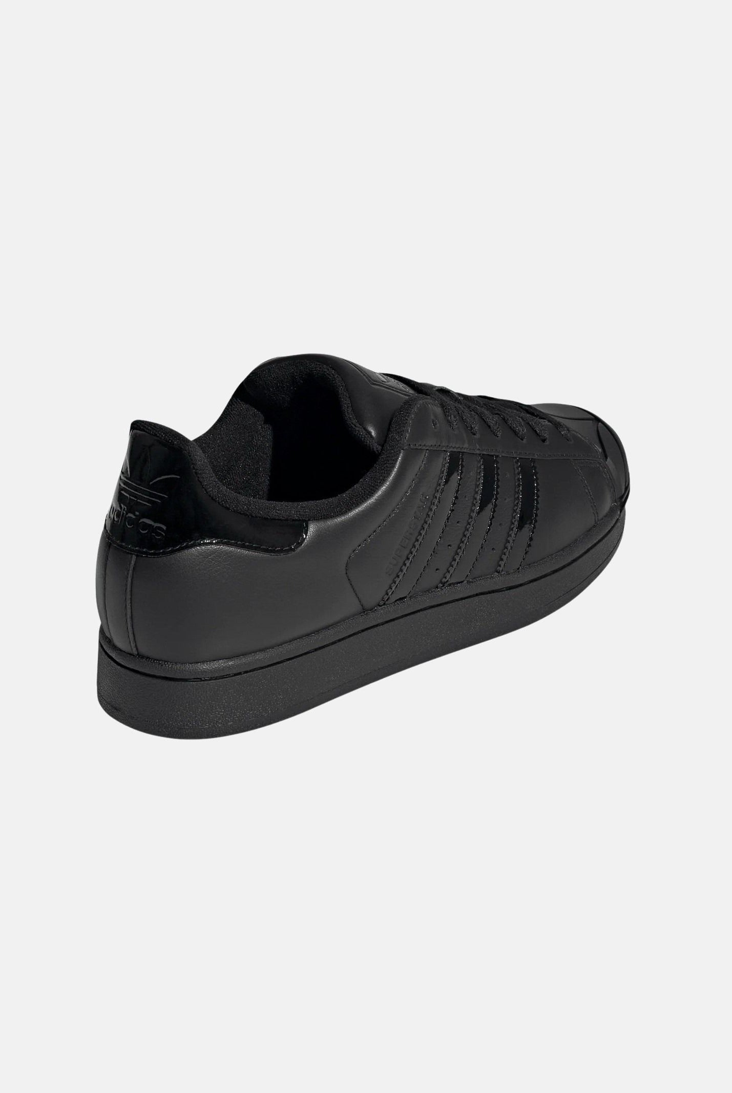 ADIDAS ORIGINALS Sneakers SUPERSTAR II nere per uomo e donna con iconica punta a conchiglia KJ2554 . ADIDAS ORIGINALS